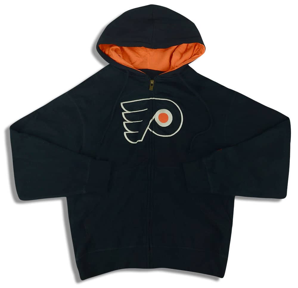2000s Philadelphia Flyers Old Time Hockey Hooded Sweat Top L
