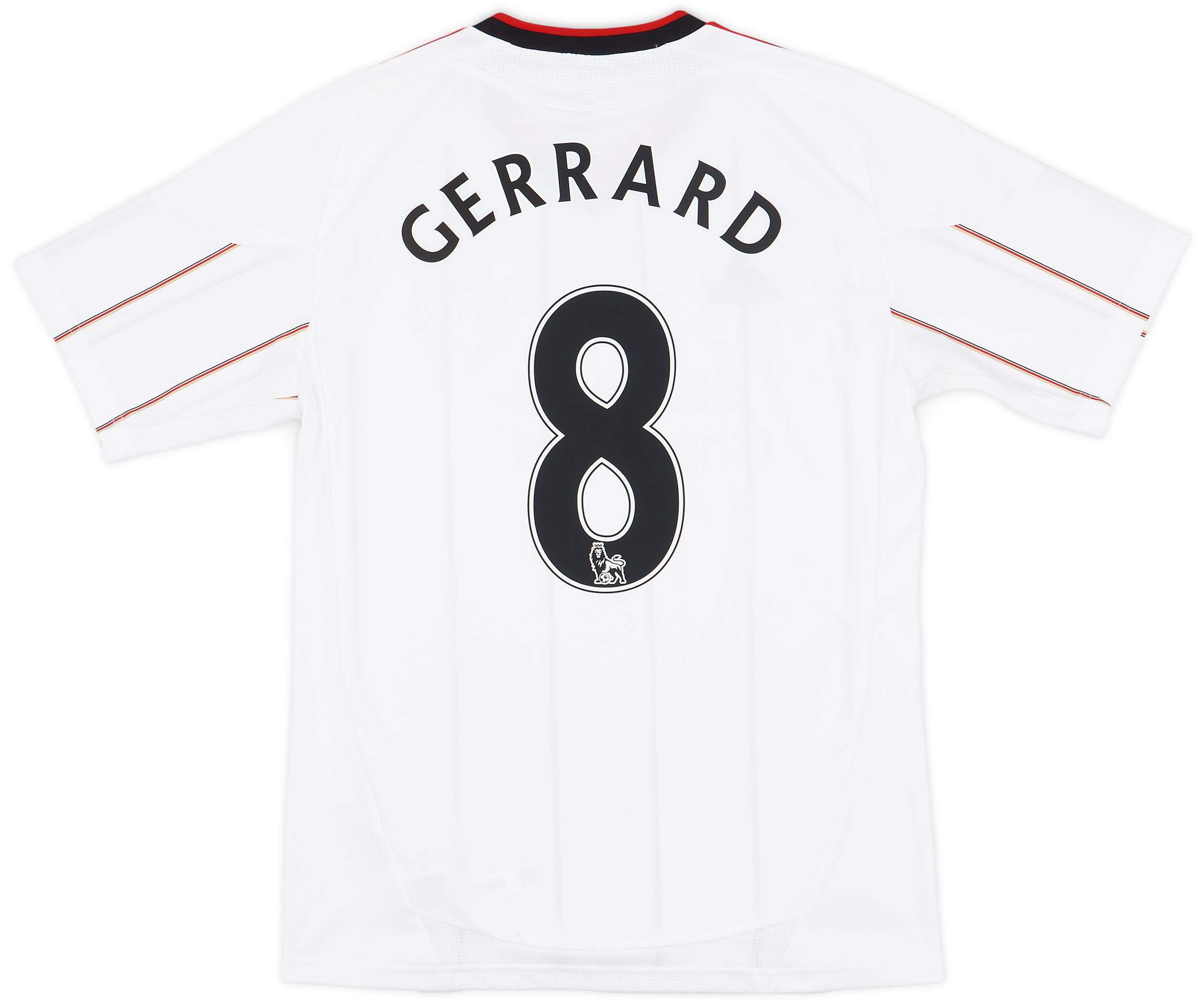 2010-11 Liverpool Away Shirt Gerrard #8 - 8/10 - (S)