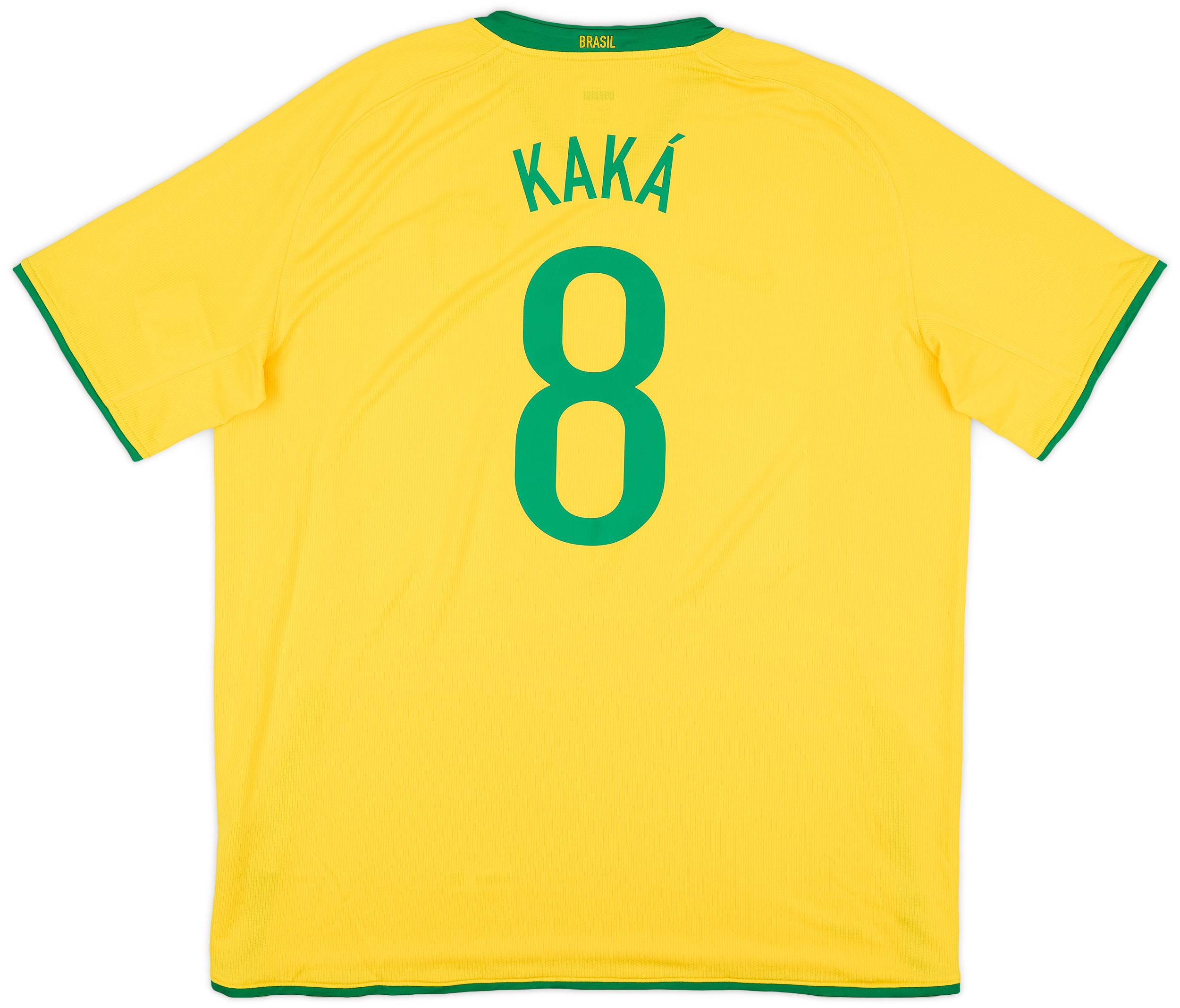 2008-10 Brazil Home Shirt Kaka #8 (XXL)
