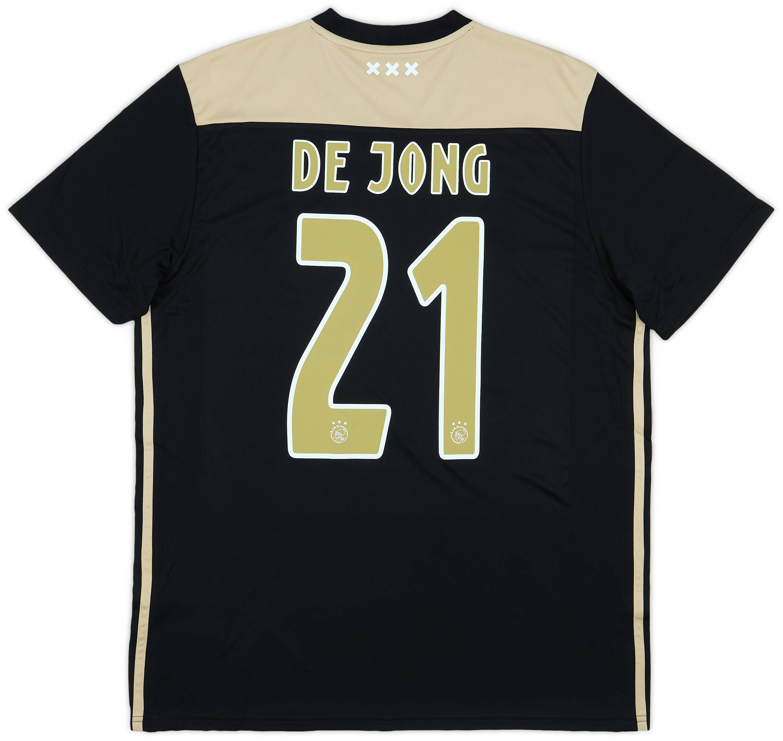 2018 19 Ajax Away Shirt De Jong 21 L