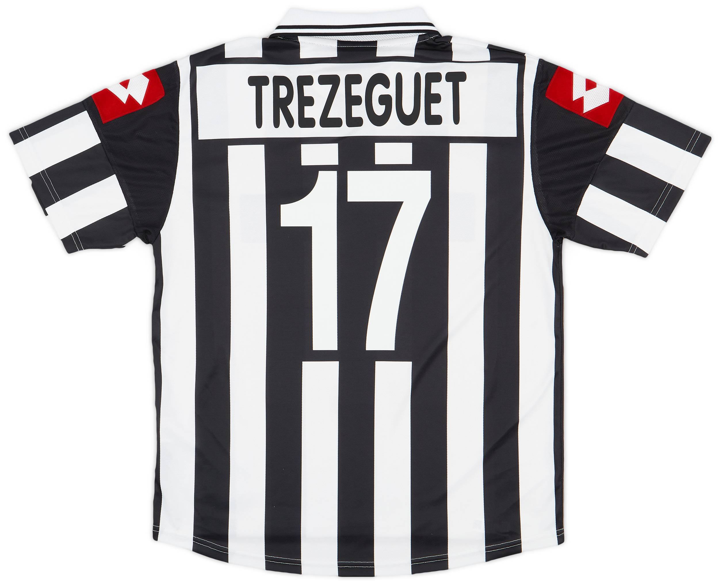 2001-02 Juventus Home Shirt Trezeguet #17 - 5/10 - (L)