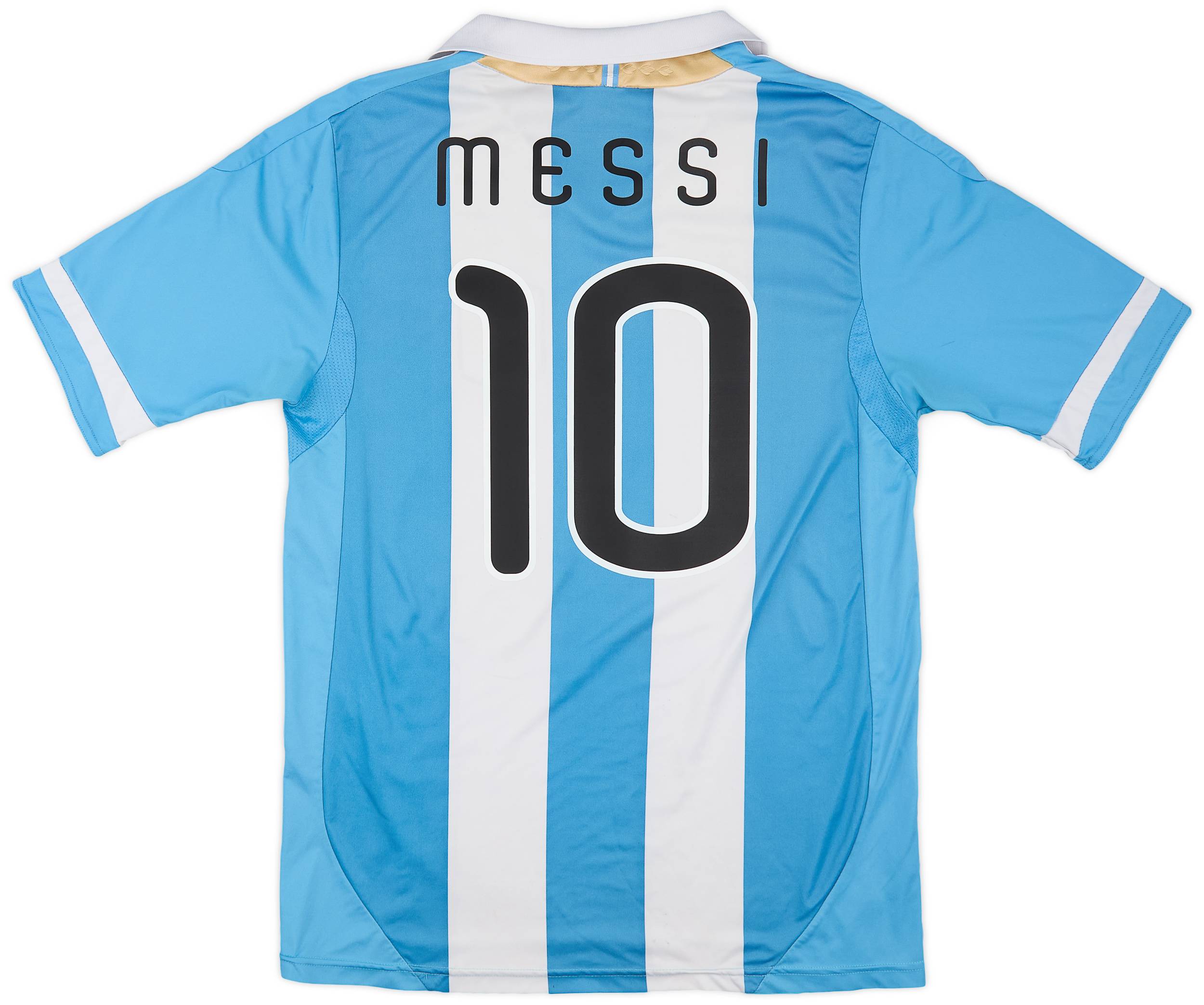 2011-13 Argentina Home Shirt Messi #10 - 7/10 - (XL)