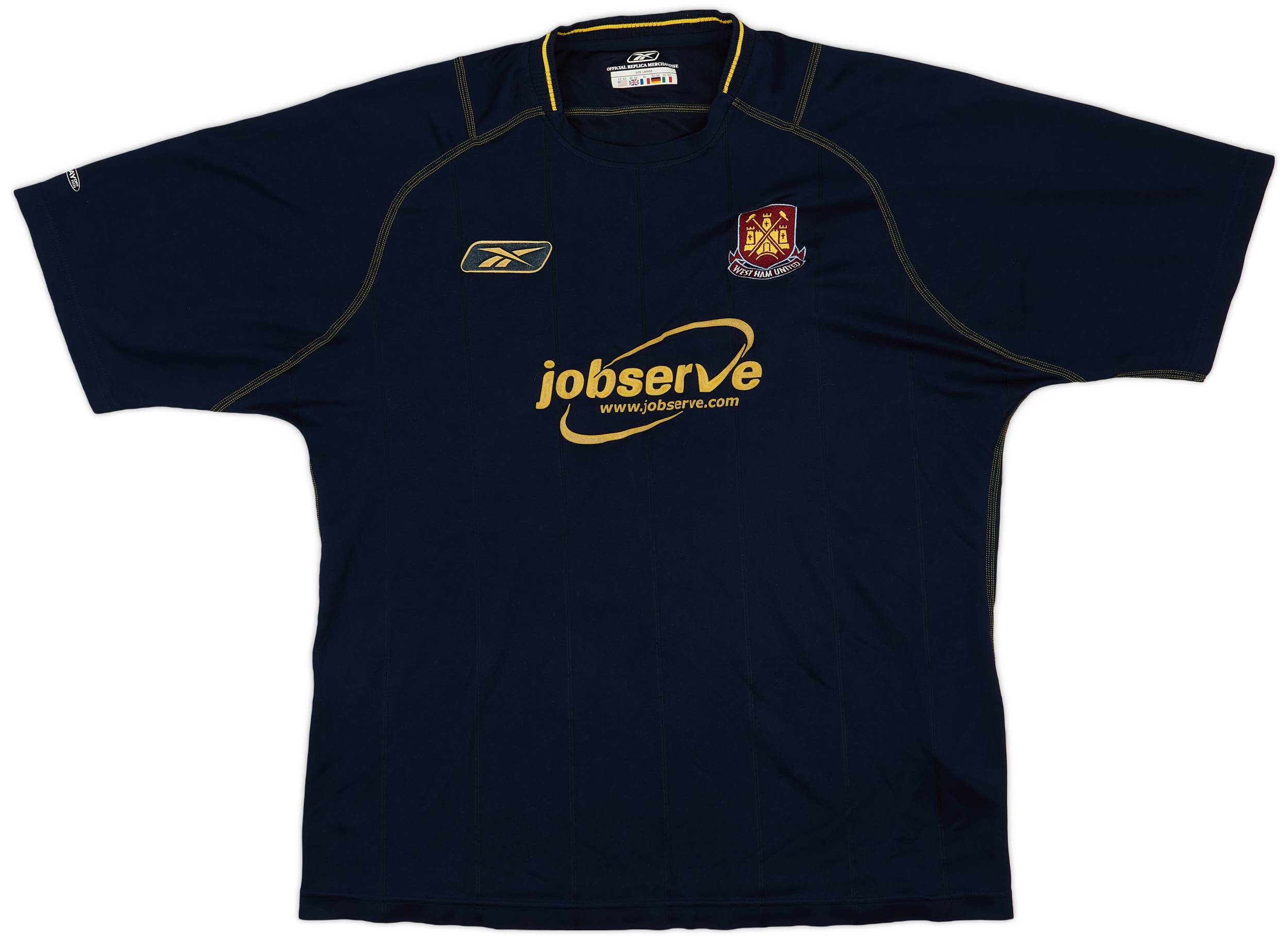 2003-04 West Ham Away Shirt - 8/10 - (L)