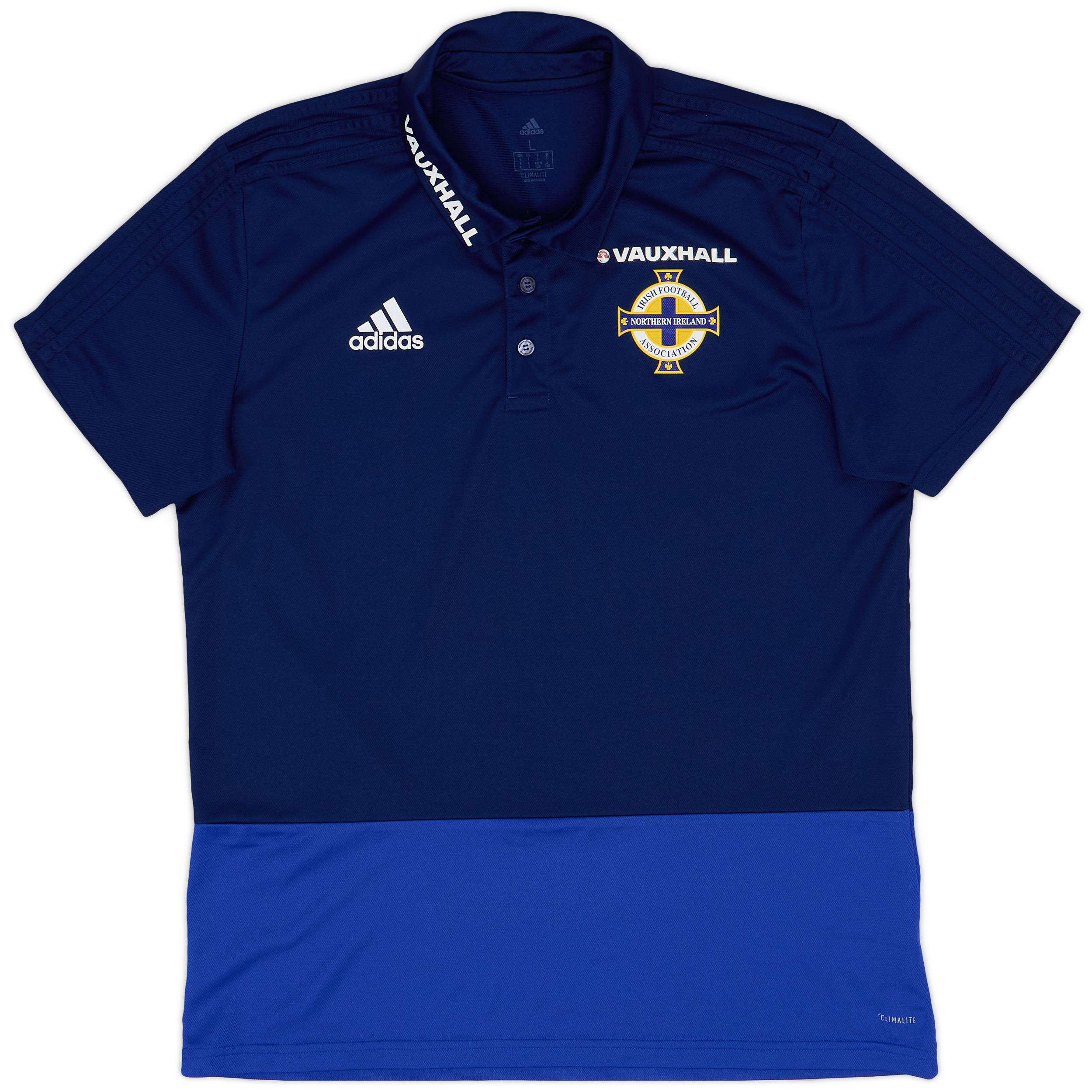 2017 18 Northern Ireland adidas Polo Shirt 9 10 L