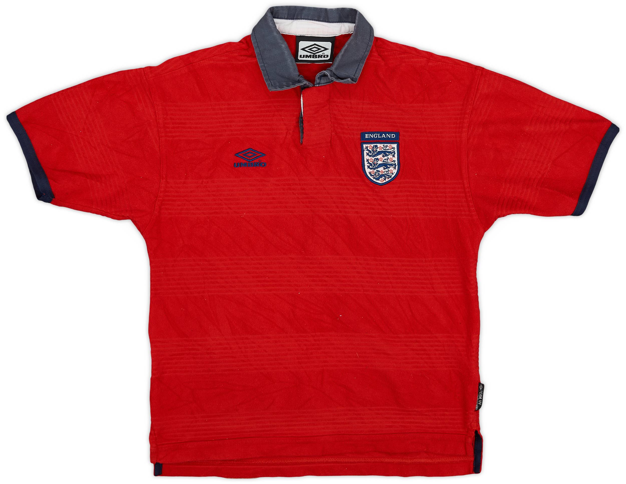 1999-01 England Away Shirt - 8/10 - (M.Boys)