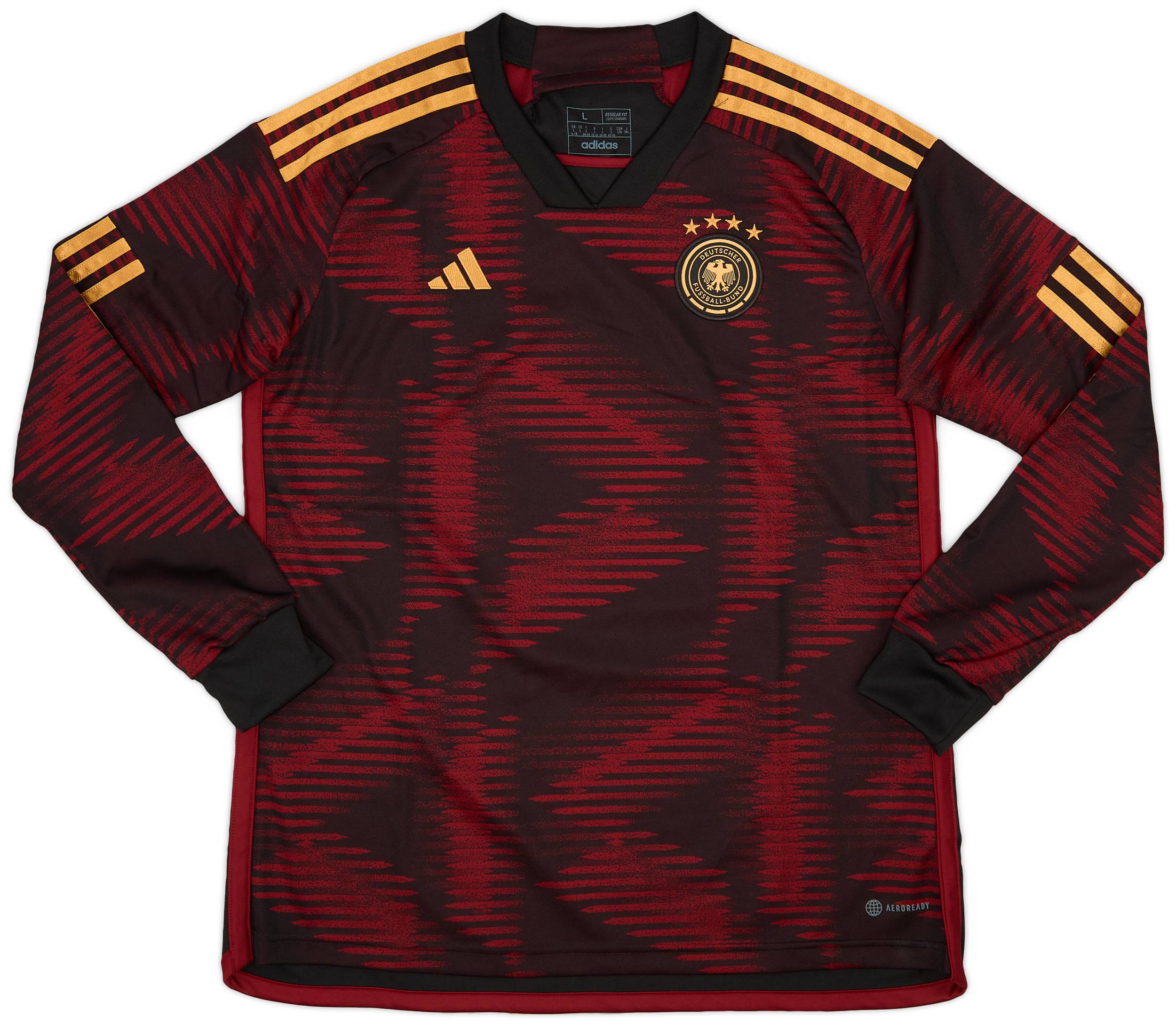 2022-23 Germany Away L/S Shirt - 10/10 - (Women's L)
