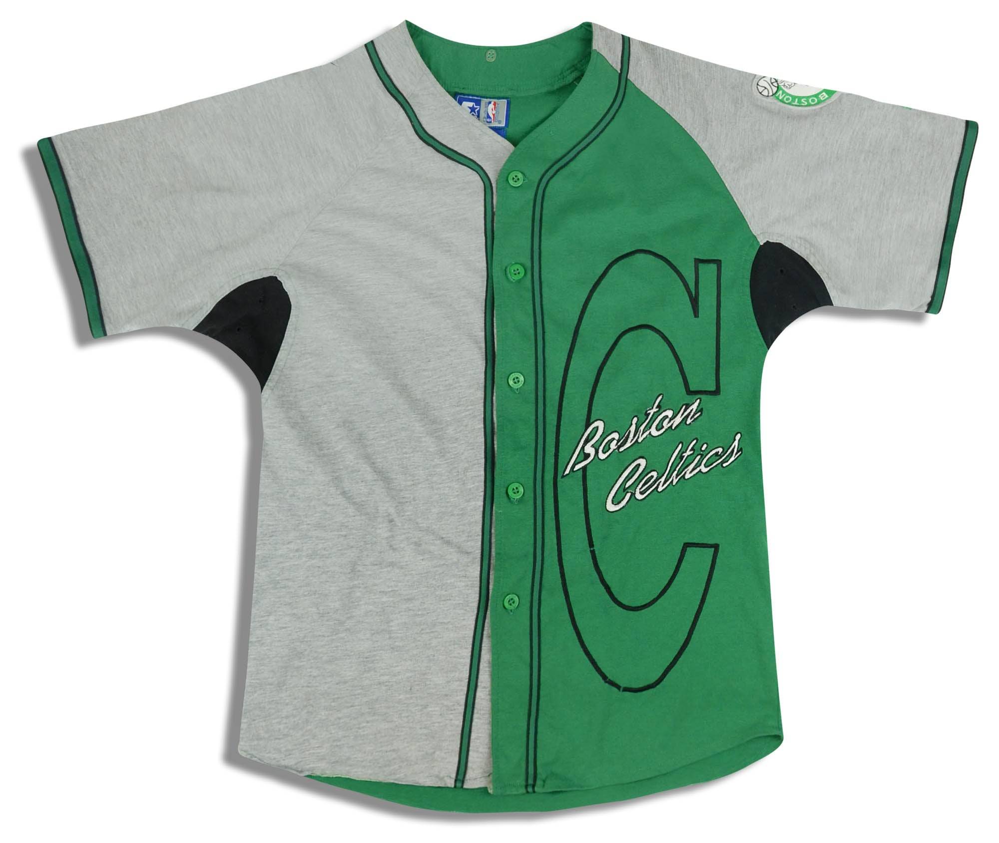 Boston celtics baseball jersey discount