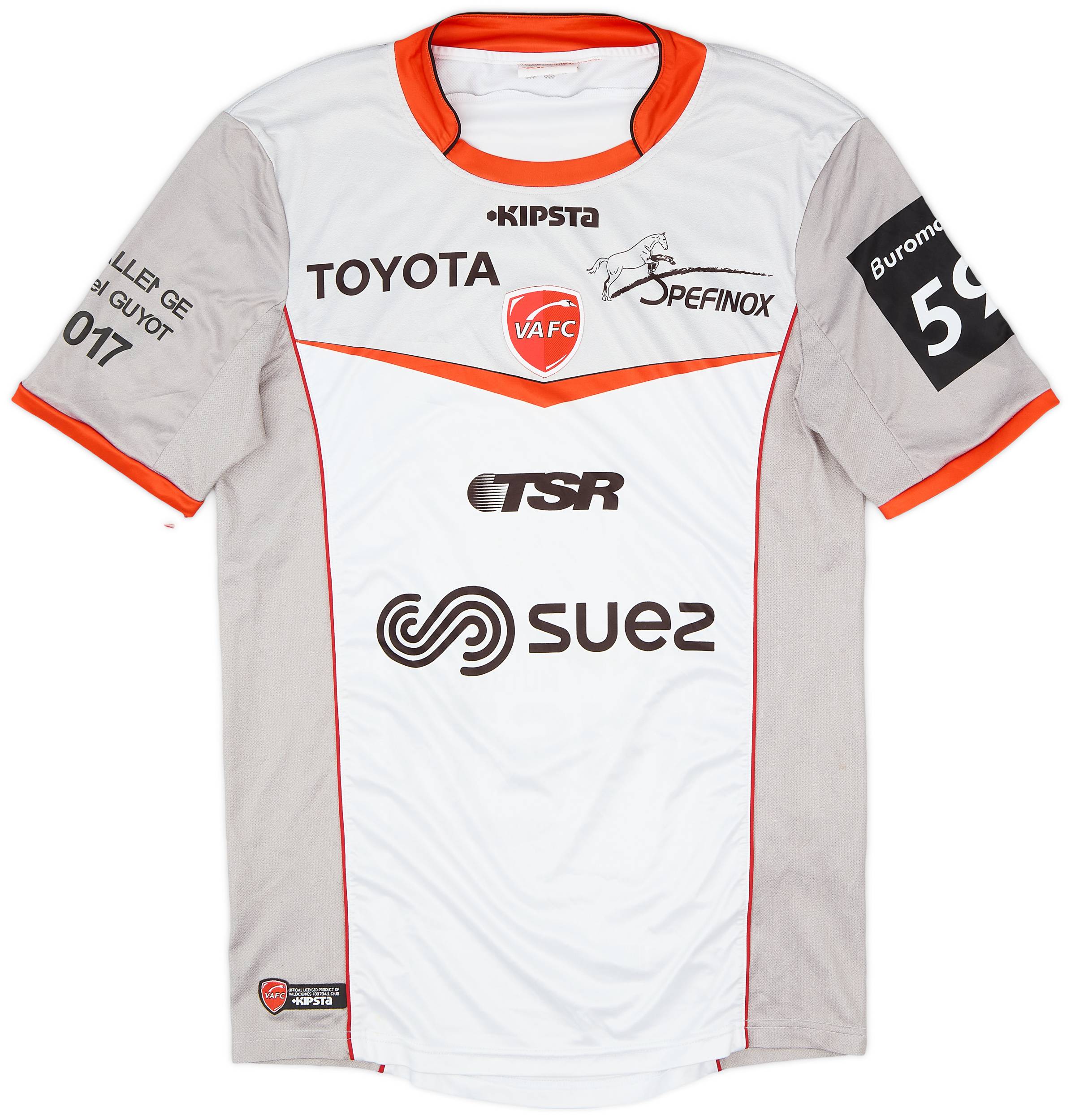 2016-17 Valenciennes Away Shirt - 6/10 - (M)