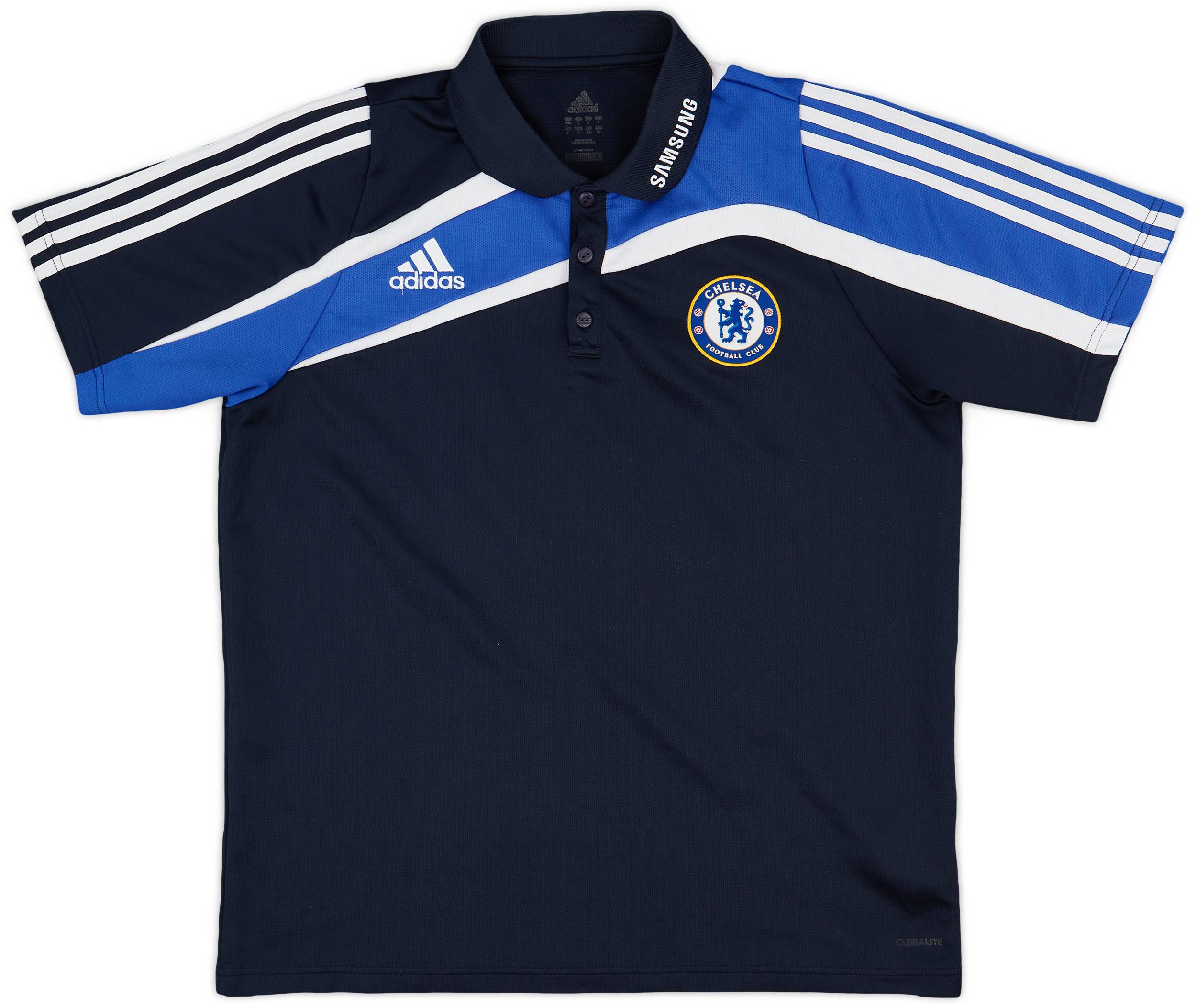 2009-10 Chelsea adidas Polo Shirt - 8/10 - (M)