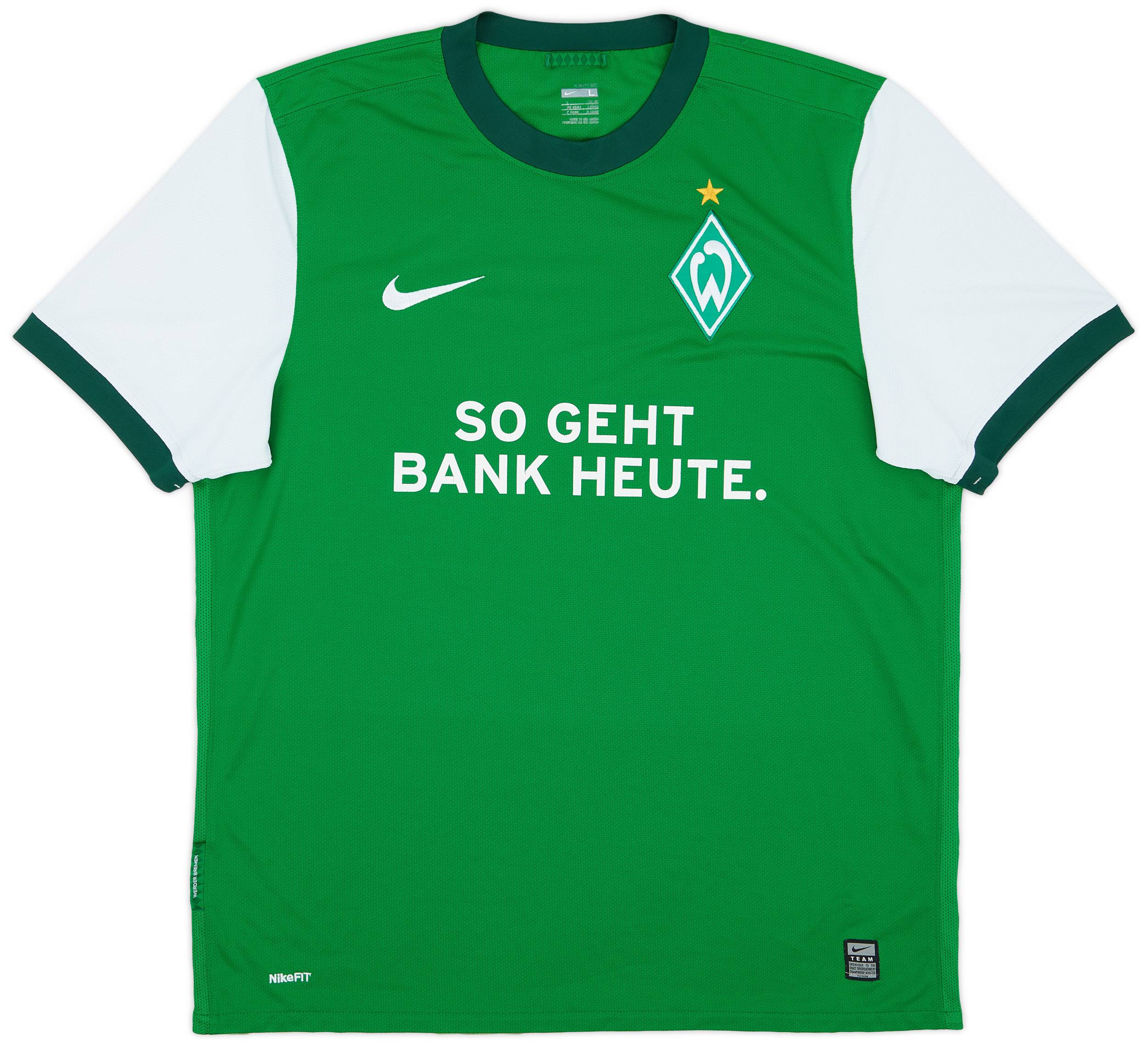 2009-10 Werder Bremen Home Shirt - 7/10 - (L)