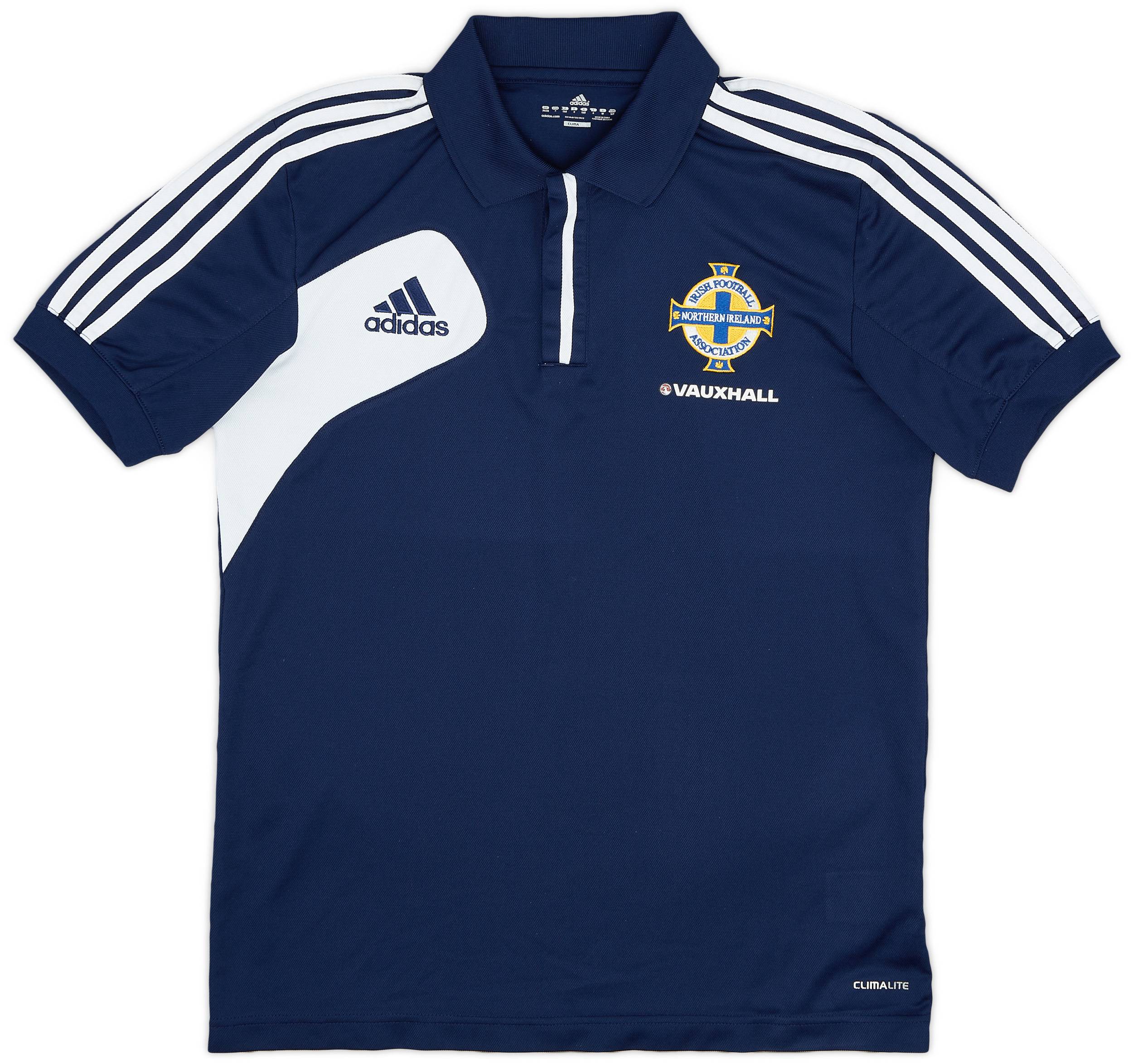 2012-13 Northern Ireland adidas Polo Shirt - 9/10 - (S)