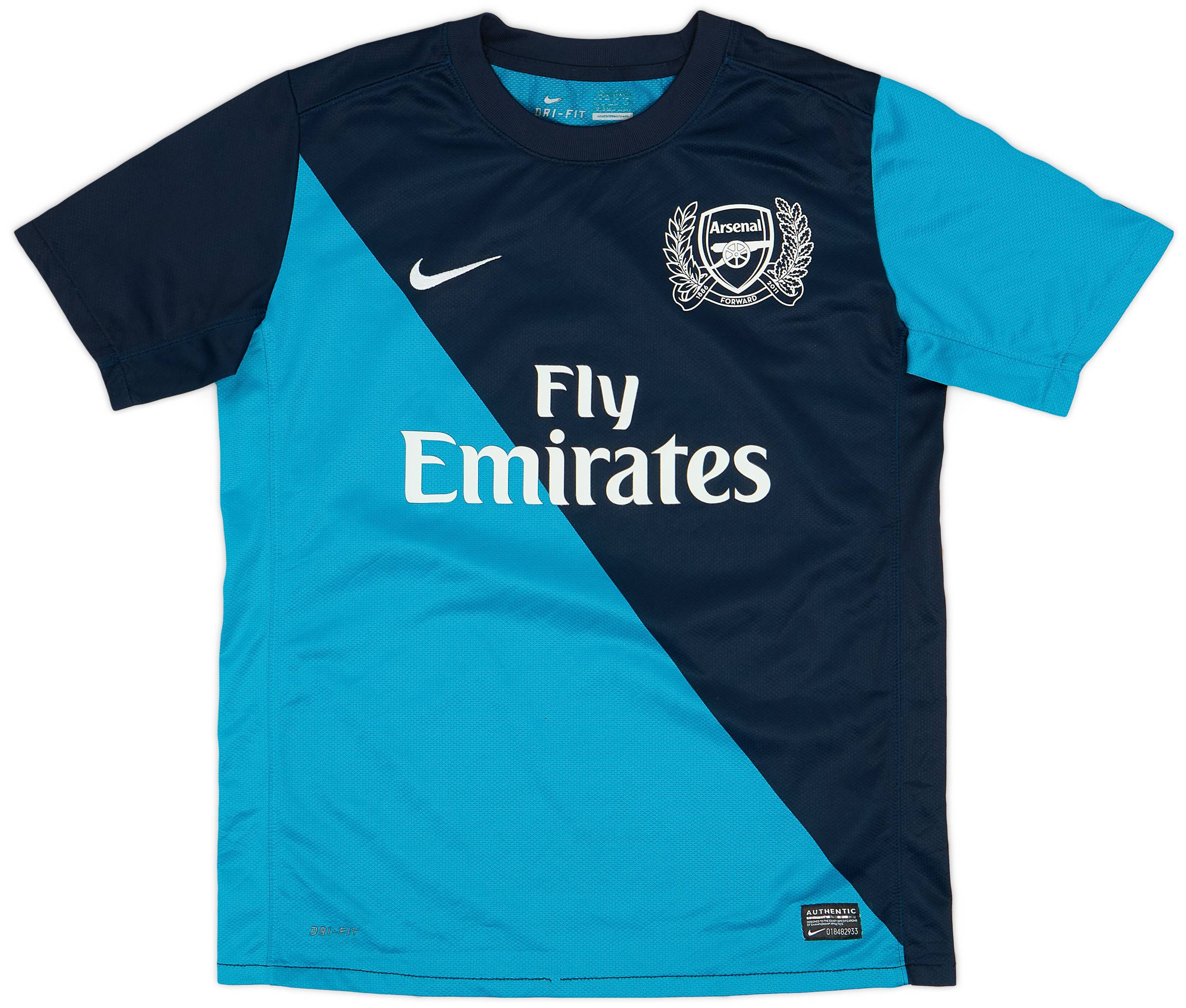 2011 12 Arsenal Away Shirt 9 10 XL.Boys