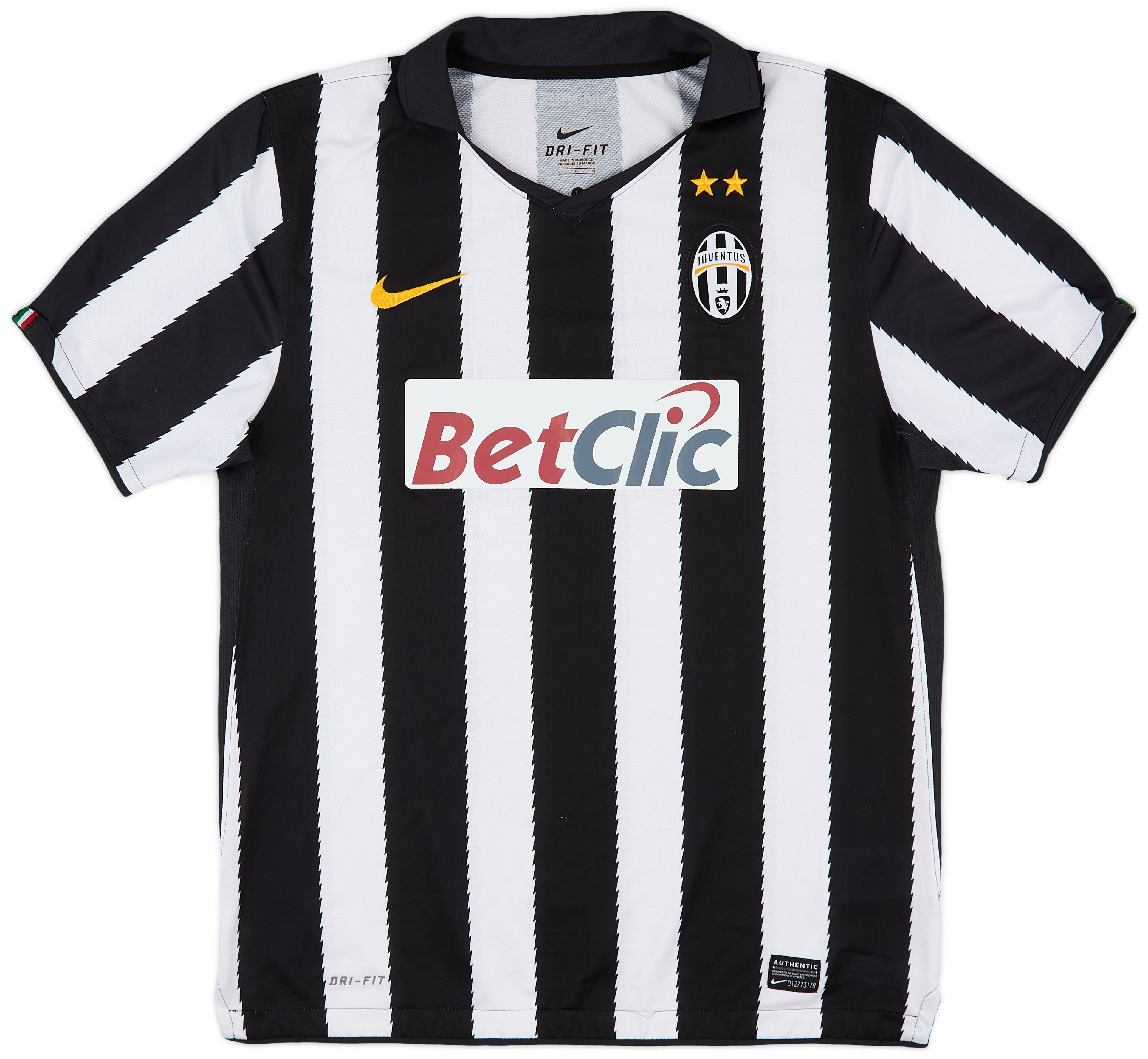 2010-11 Juventus Home Shirt - 8/10 - (L)