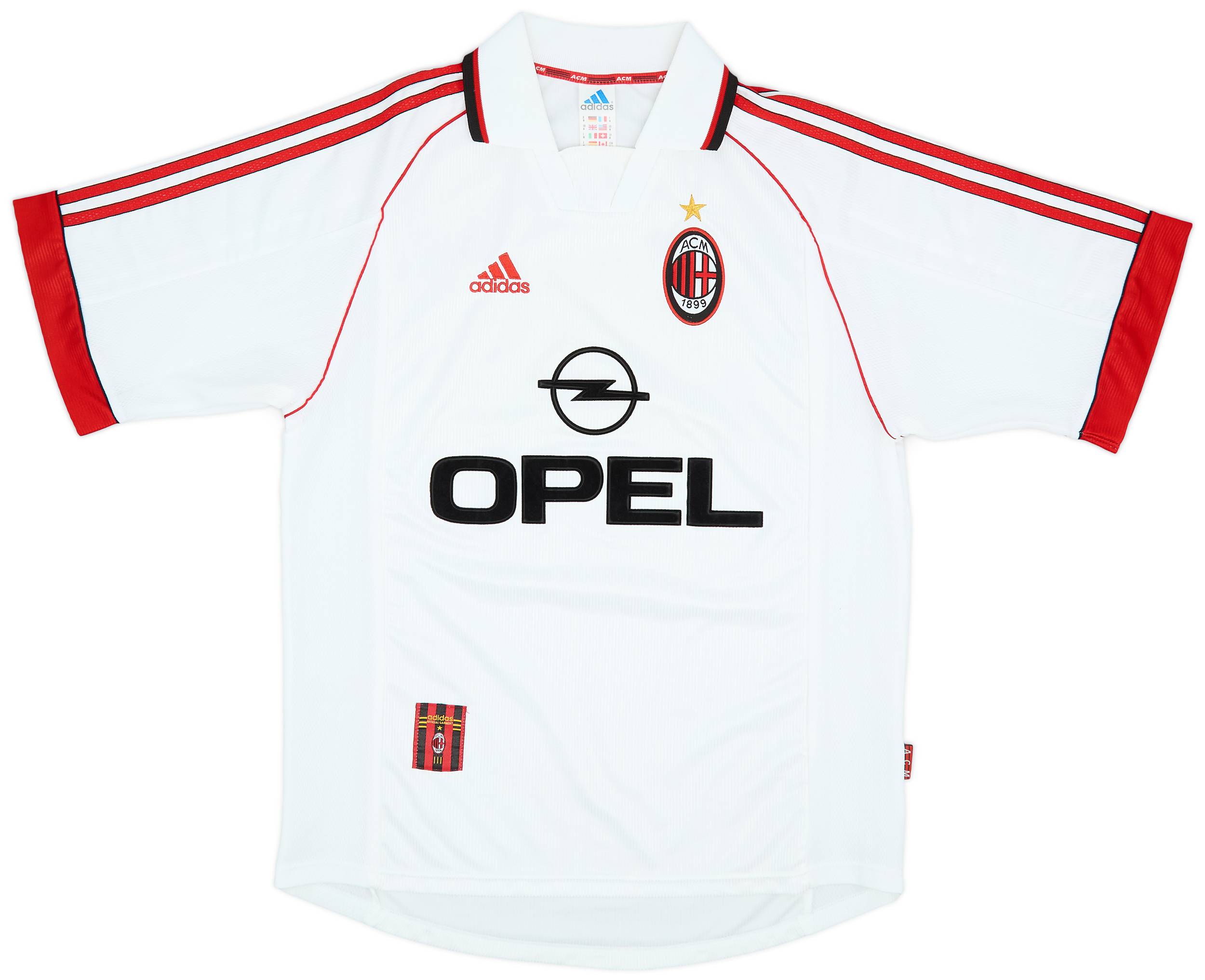 1998-99 AC Milan Away Shirt - 9/10 - (M)