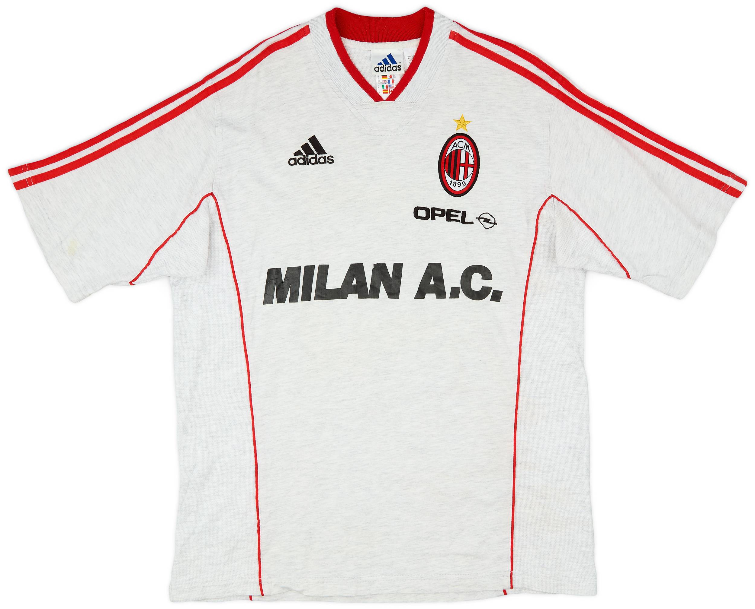 1999-00 AC Milan adidas Training Shirt - 7/10 - (M/L)