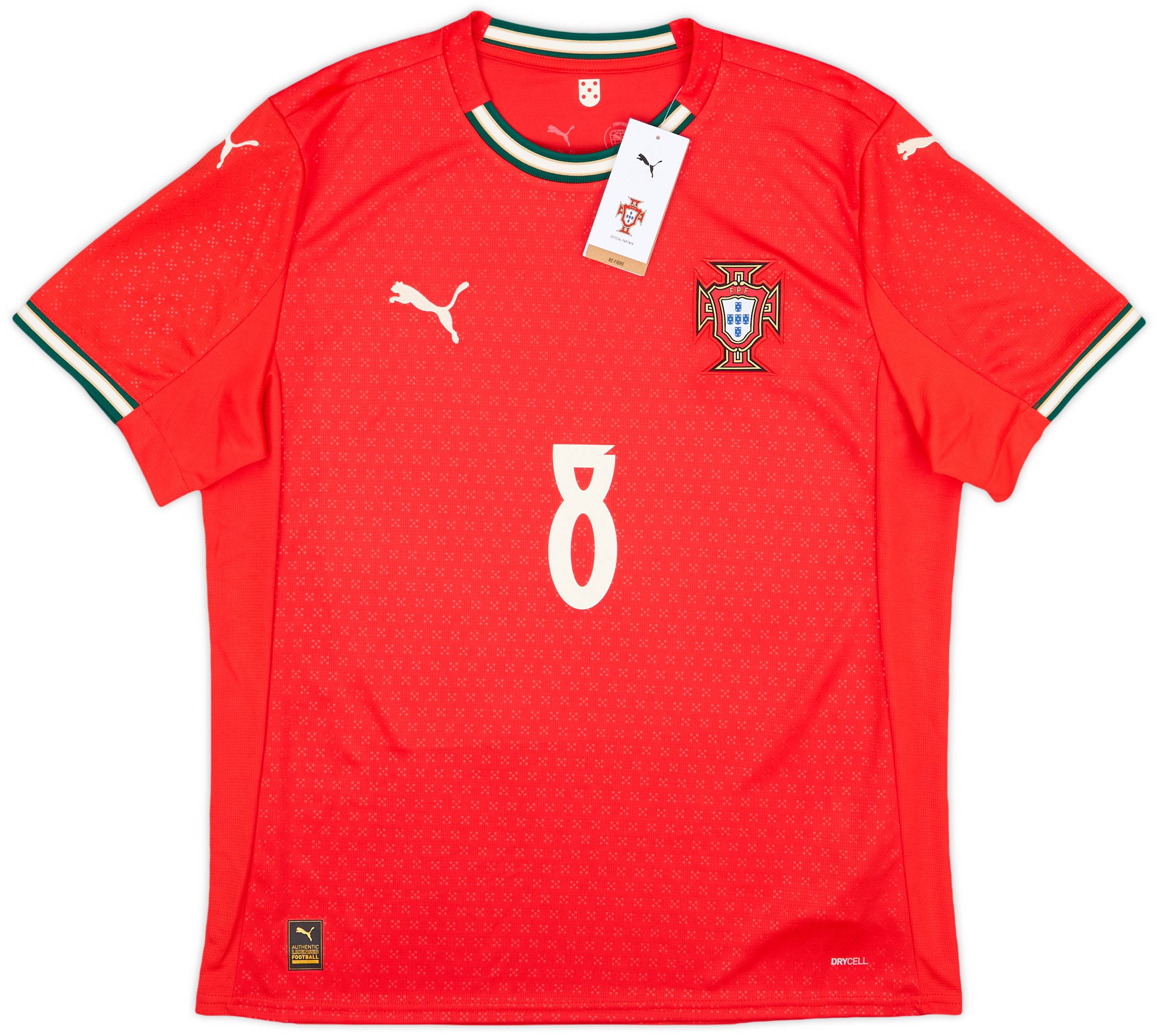 2025-26 Portugal Home Shirt B.Fernandes #8