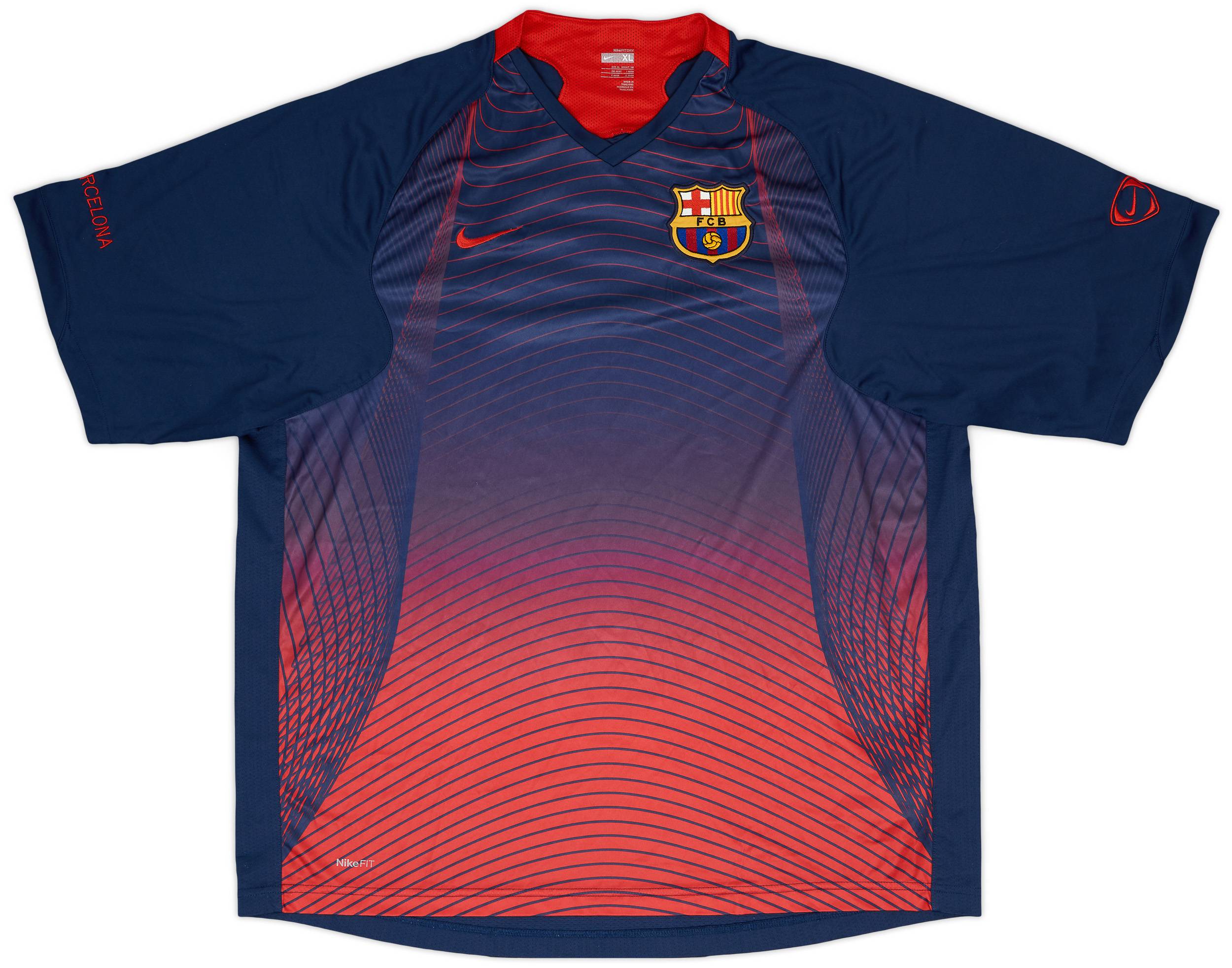 2006-07 Barcelona Nike Training Shirt - 9/10 - (XL)