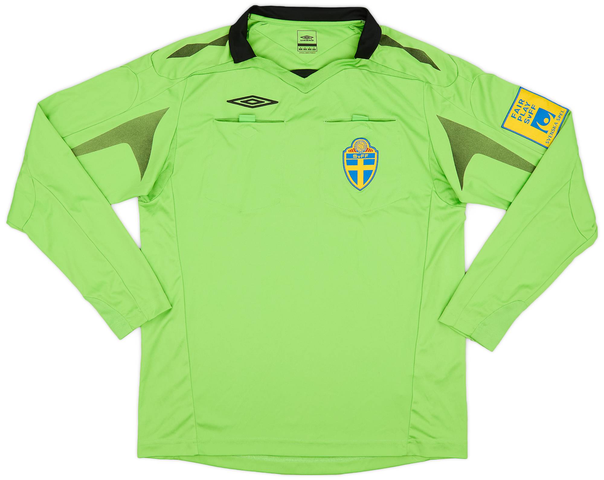 2000s Umbro Sweden Referee L/S Shirt - 8/10 - (S)