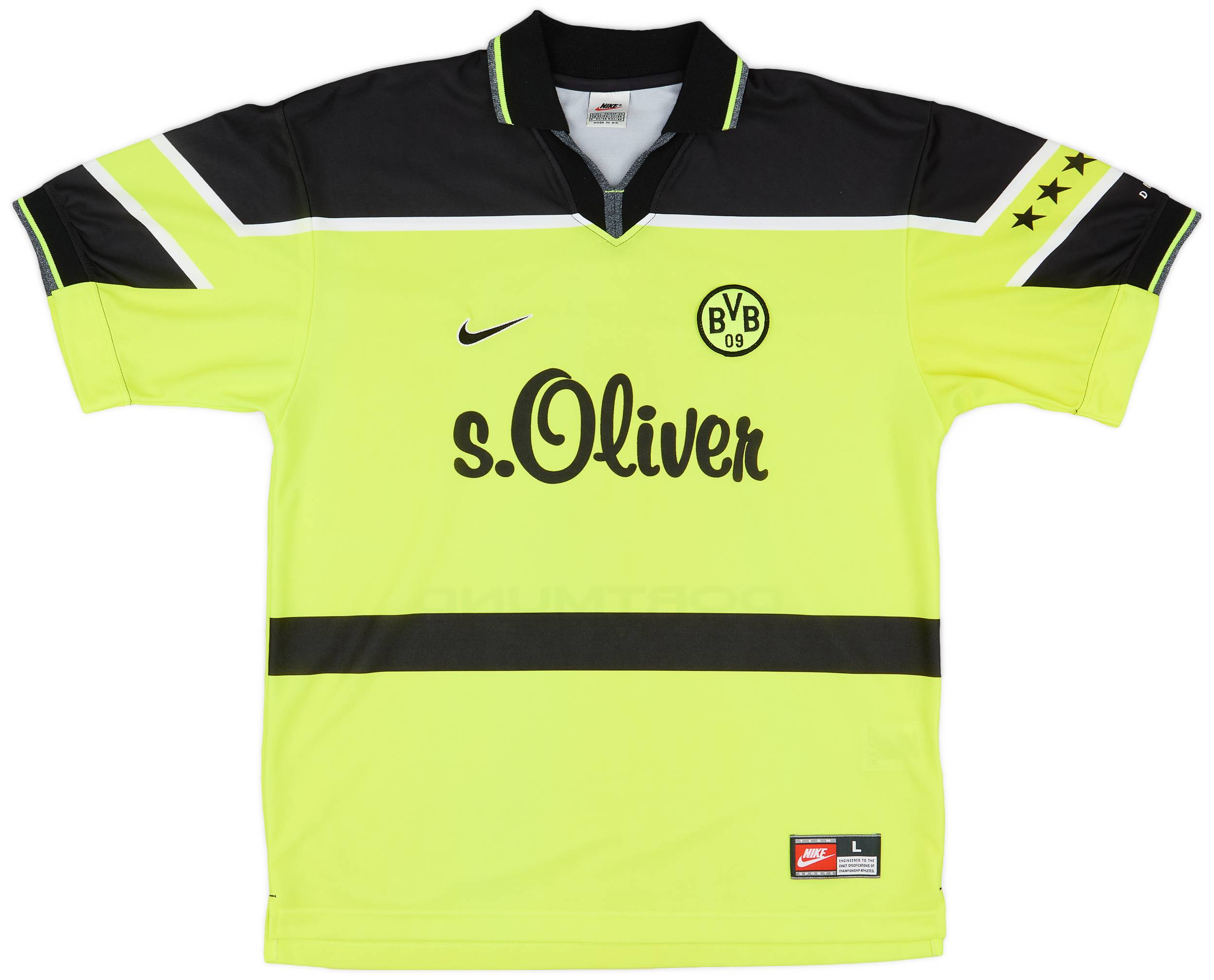 1997-98 Borussia Dortmund Home Shirt - 9/10 - (L)