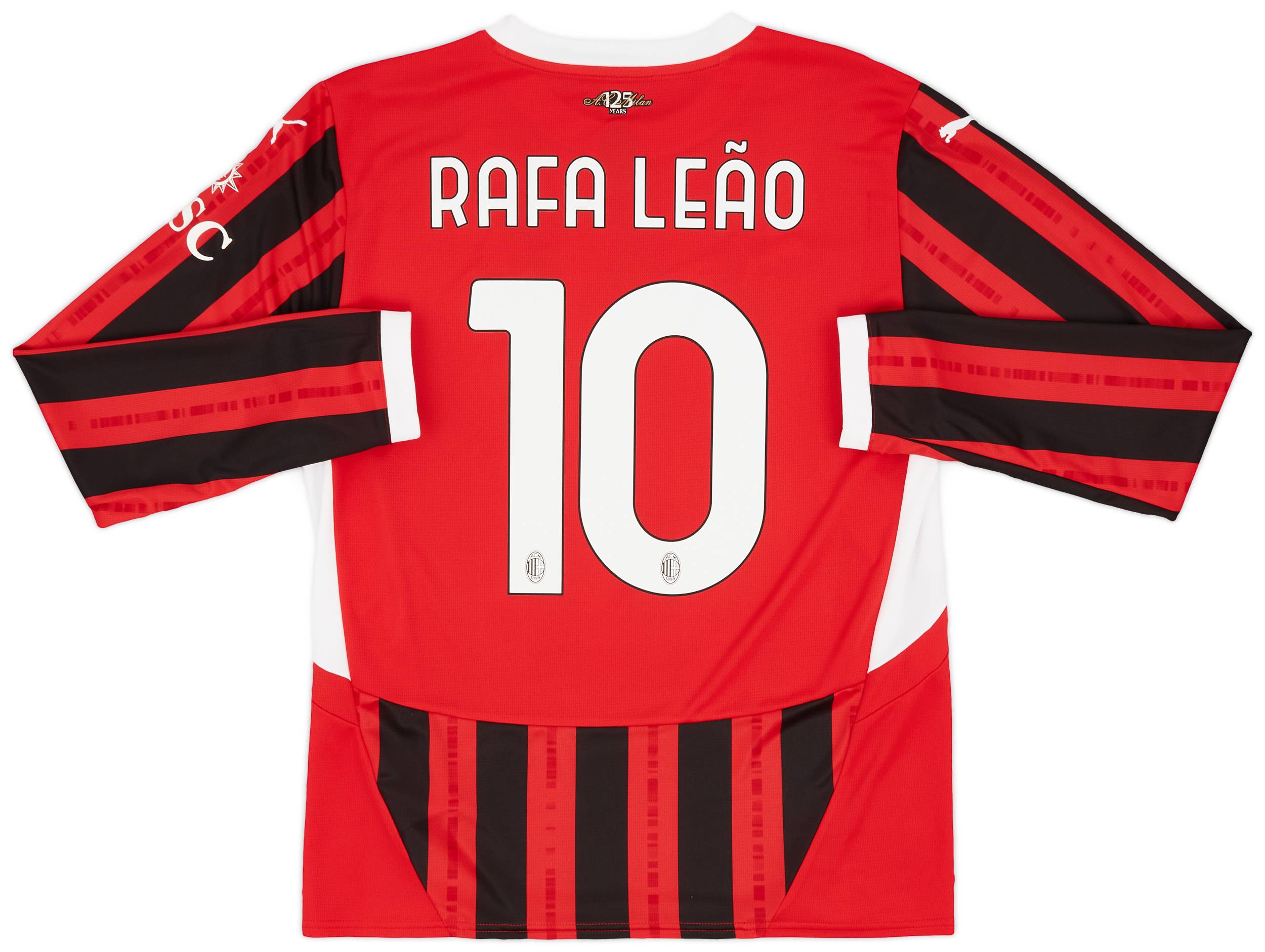 2024-25 AC Milan Home L/S Shirt Rafa Leao #10