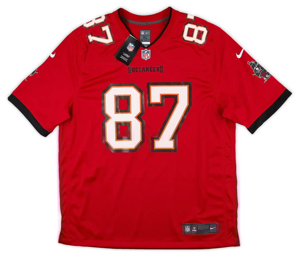 2020-21 Tampa Bay Buccaneers Gronkowski #87 Nike Game Jersey (Home) XL - W/Tags