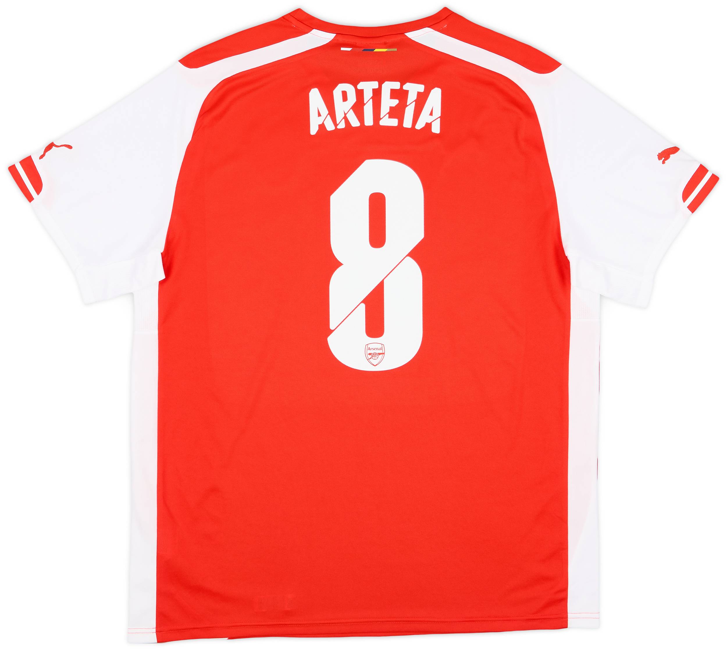 2014-15 Arsenal Home Shirt Arteta #8