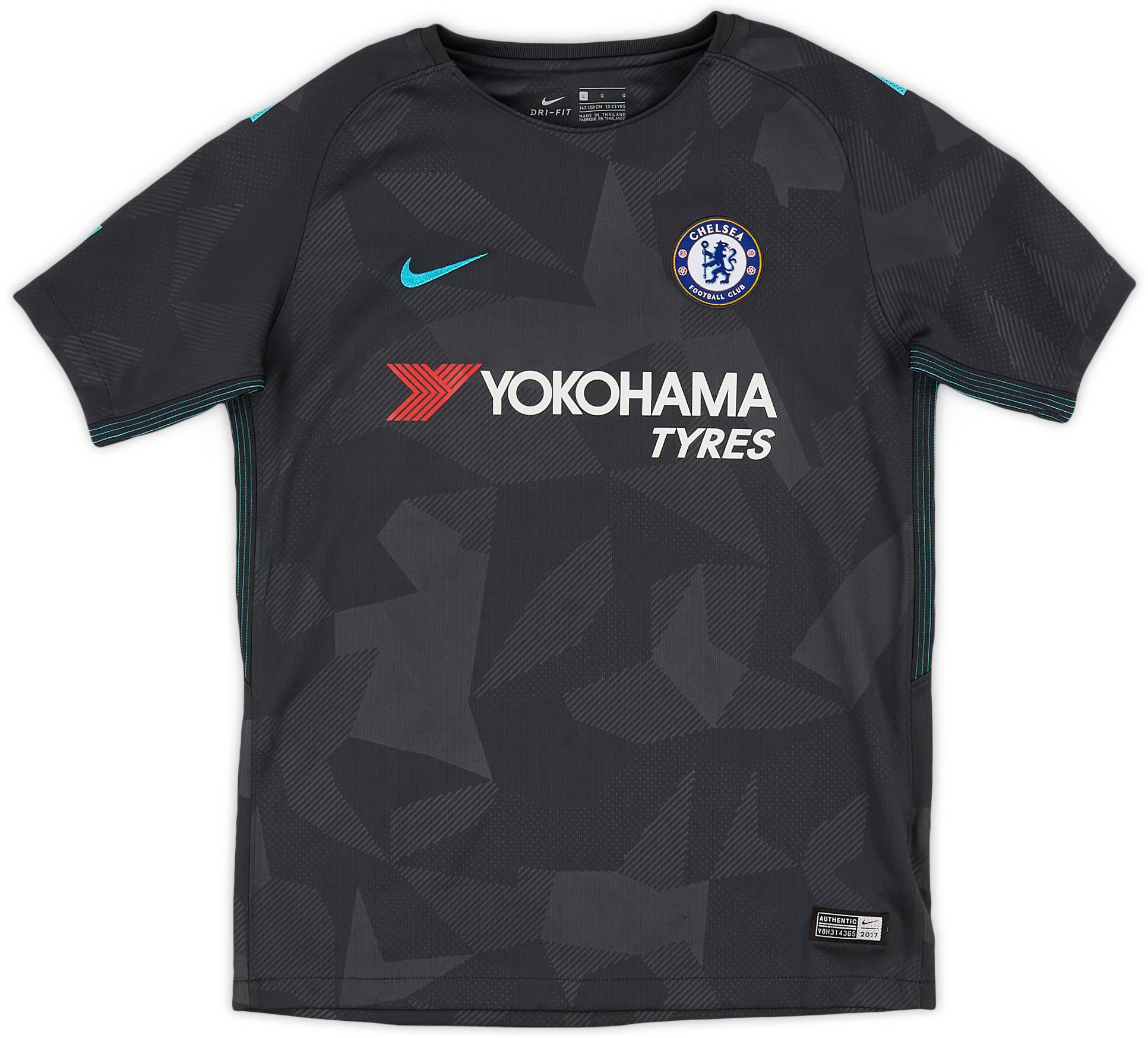 2017-18 Chelsea Third Shirt - 9/10 - (L.Boys)