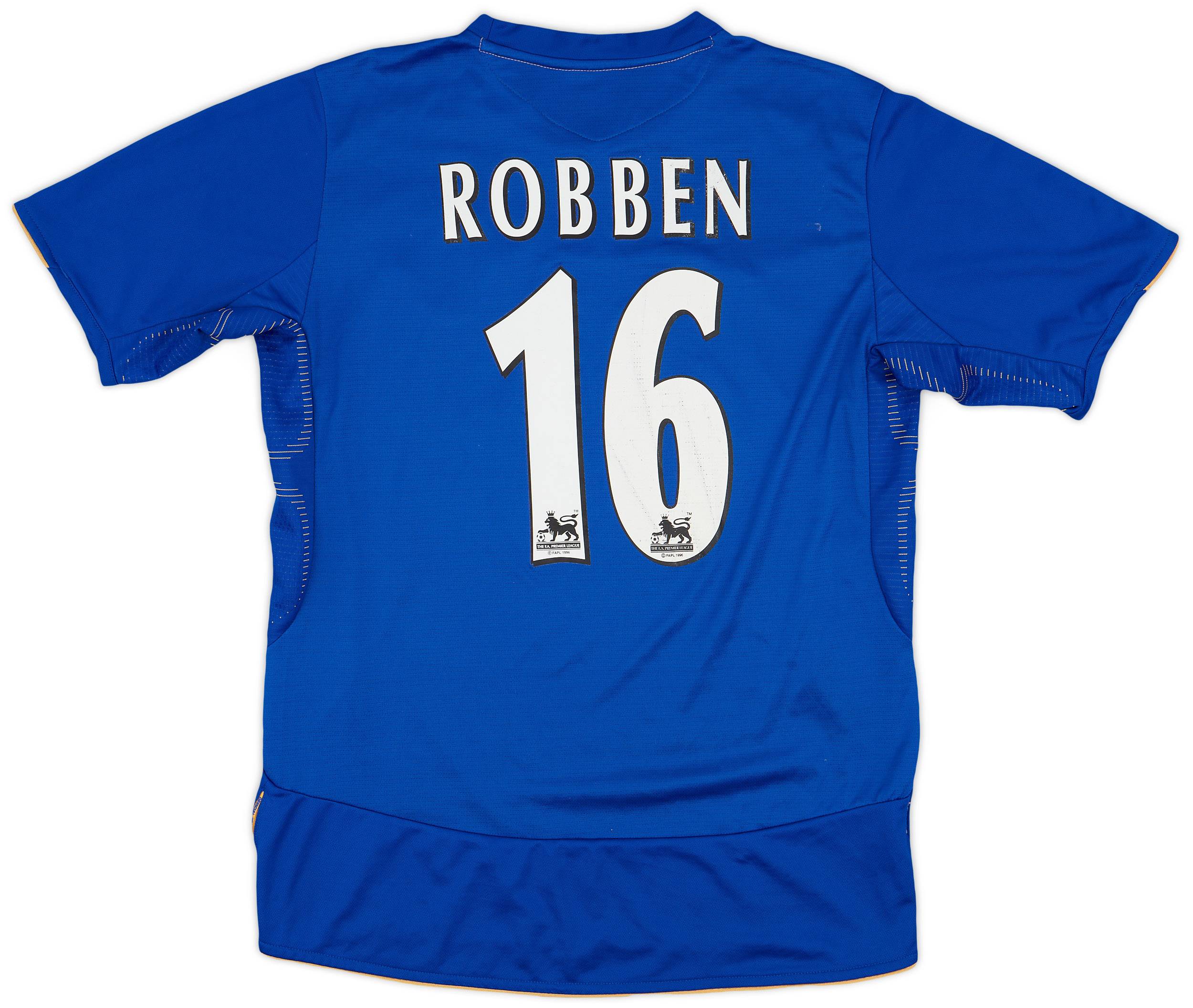 2005-06 Chelsea Centenary Home Shirt Robben #16 - 8/10 - (M)