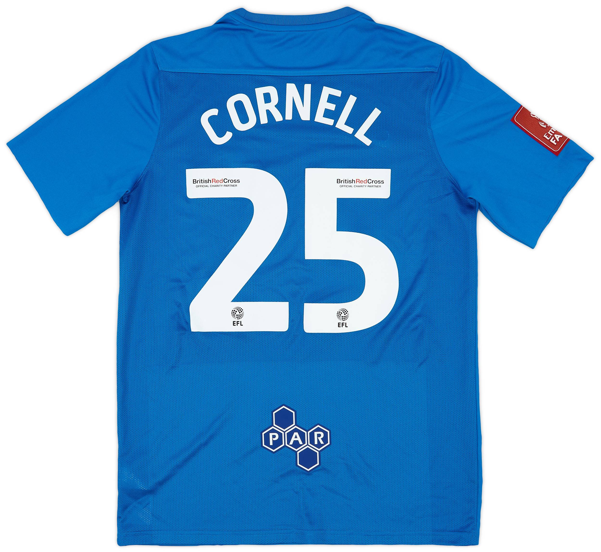 2022-23 Preston North End Match Issue FA Cup GK Shirt Cornell #25