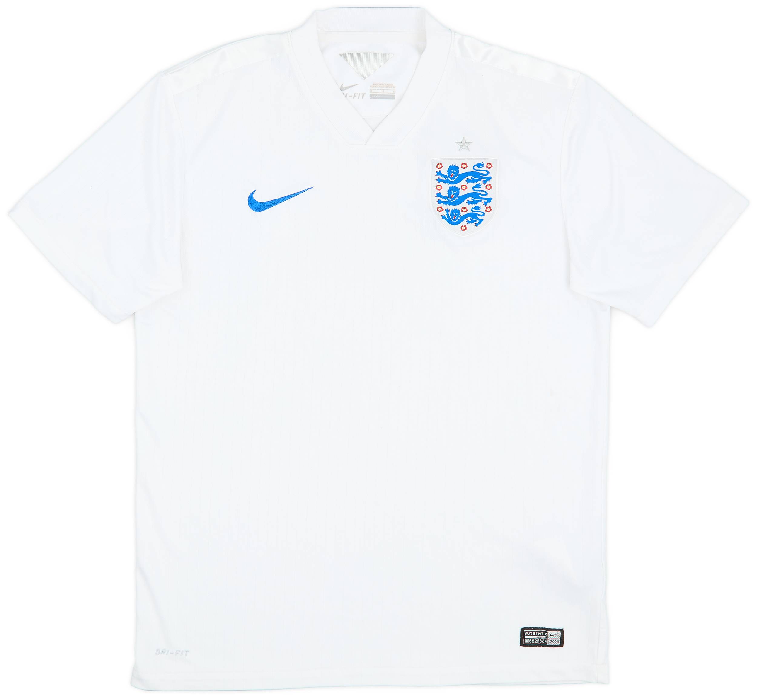 2014-15 England Home Shirt - 5/10 - (M)