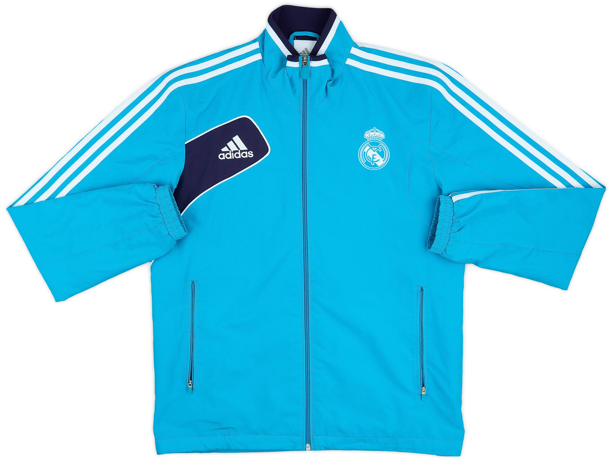 2012-13 Real Madrid adidas Track Jacket - 8/10 - (S)
