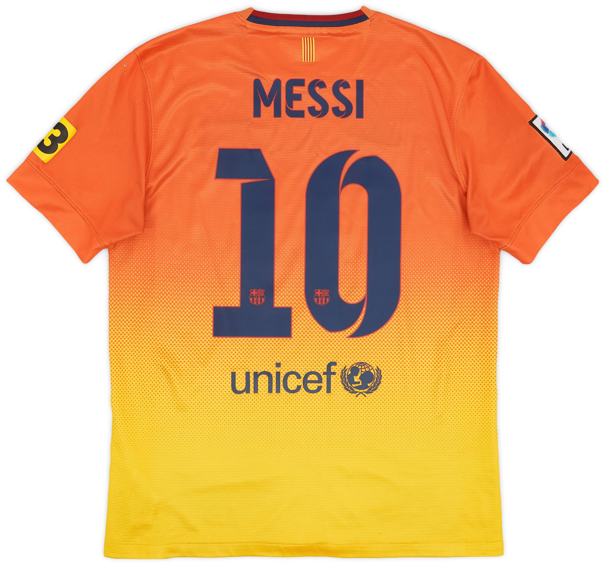 2012-13 Barcelona Away Shirt Messi #10 - 7/10 - (M)