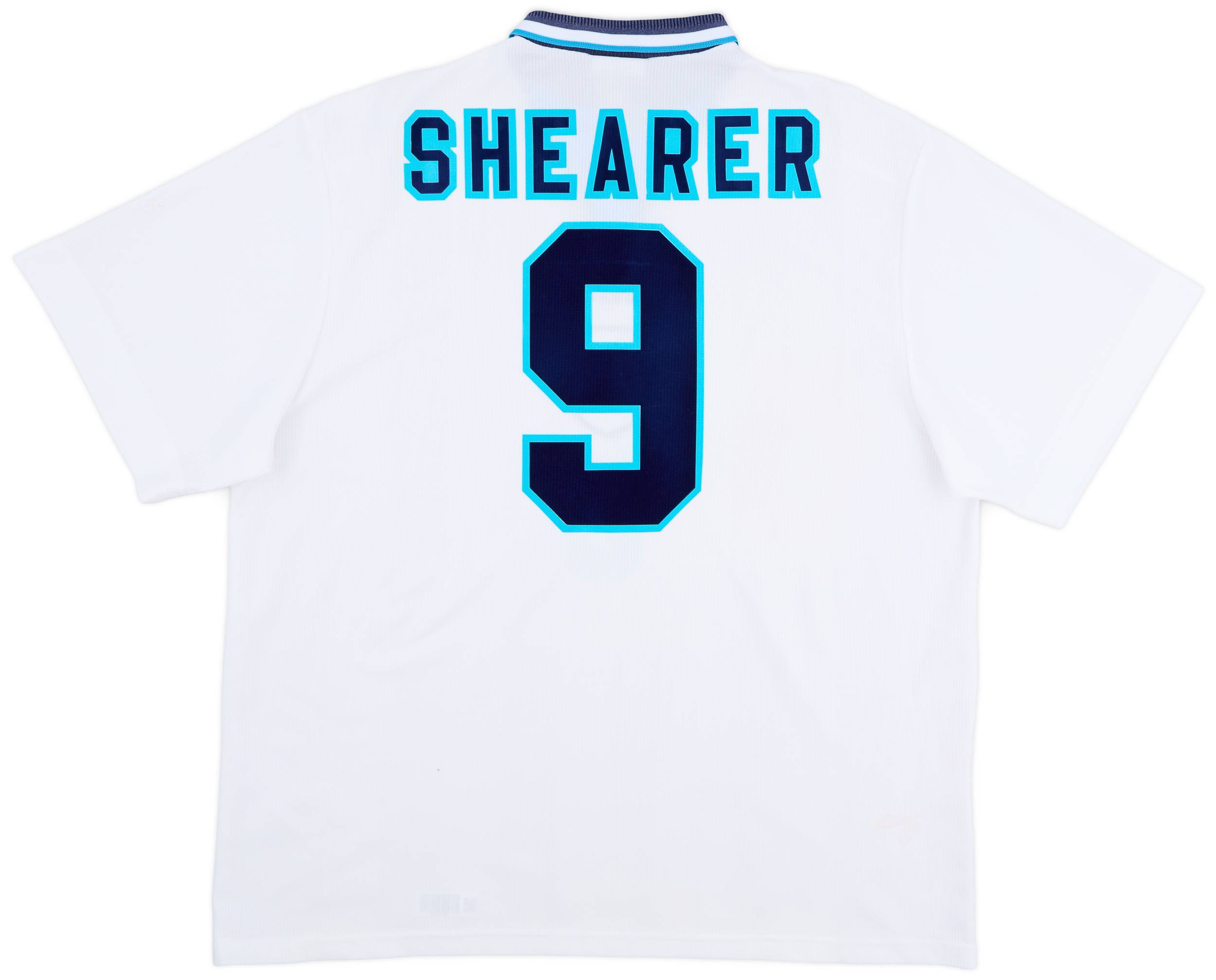 1995-97 England Home Shirt Shearer #9 - 8/10 - (XXL)