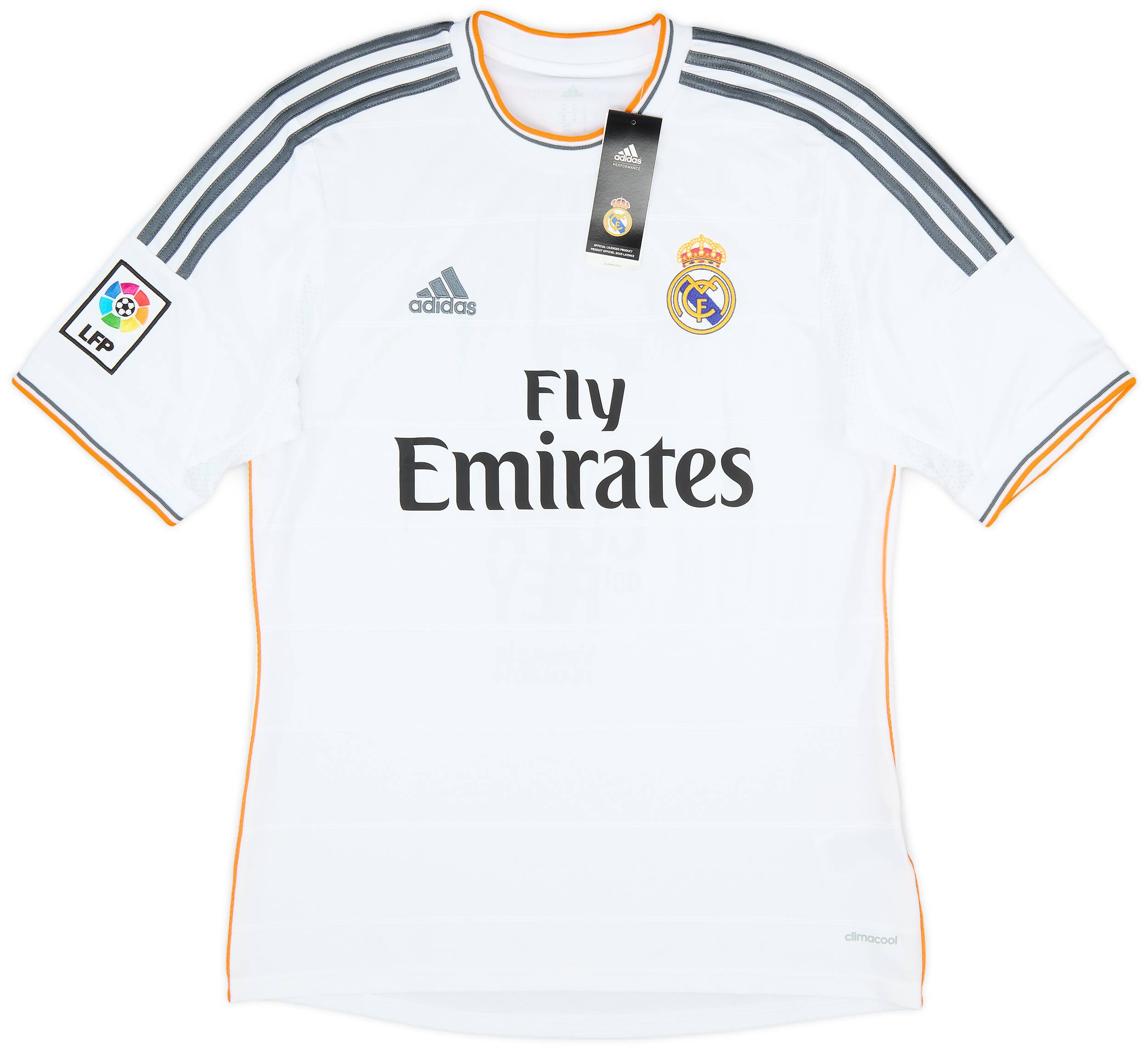 2013-14 Real Madrid 'Campeones Copa del Rey' Home Shirt (M)