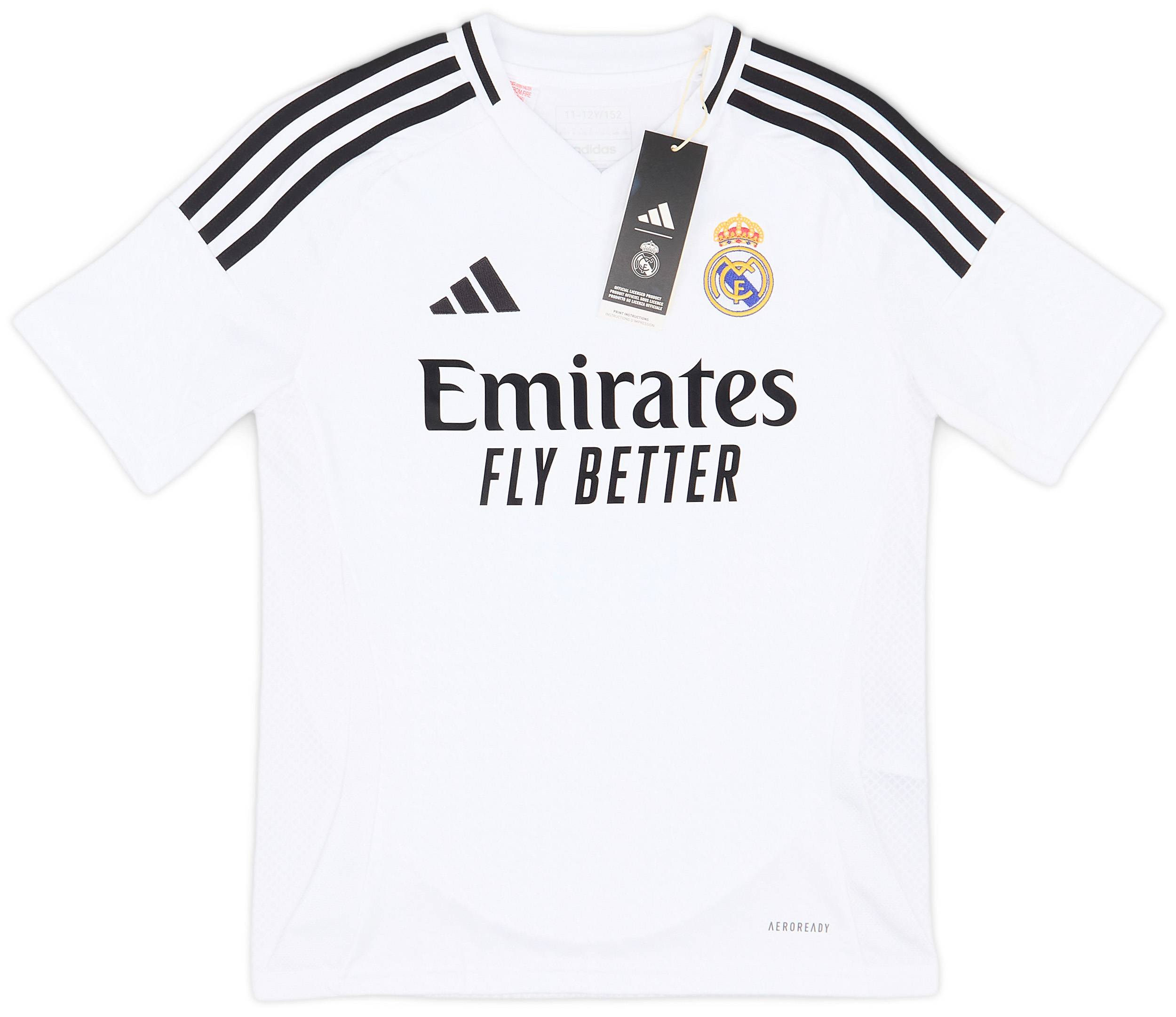 2024-25 Real Madrid Home Shirt Bellingham #5 (KIDS)