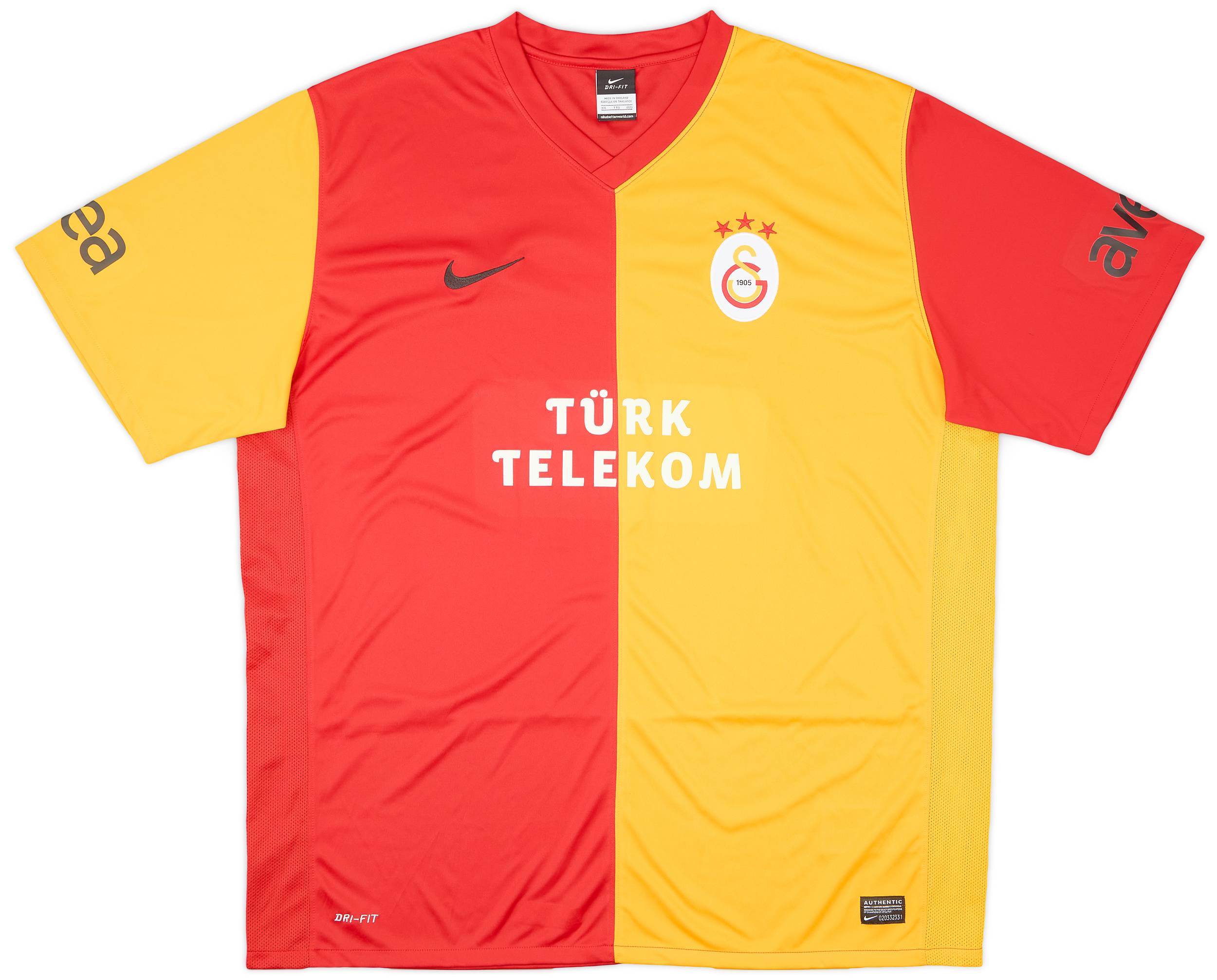 2011-12 Galatasaray Home Shirt - 8/10 - (XXL)