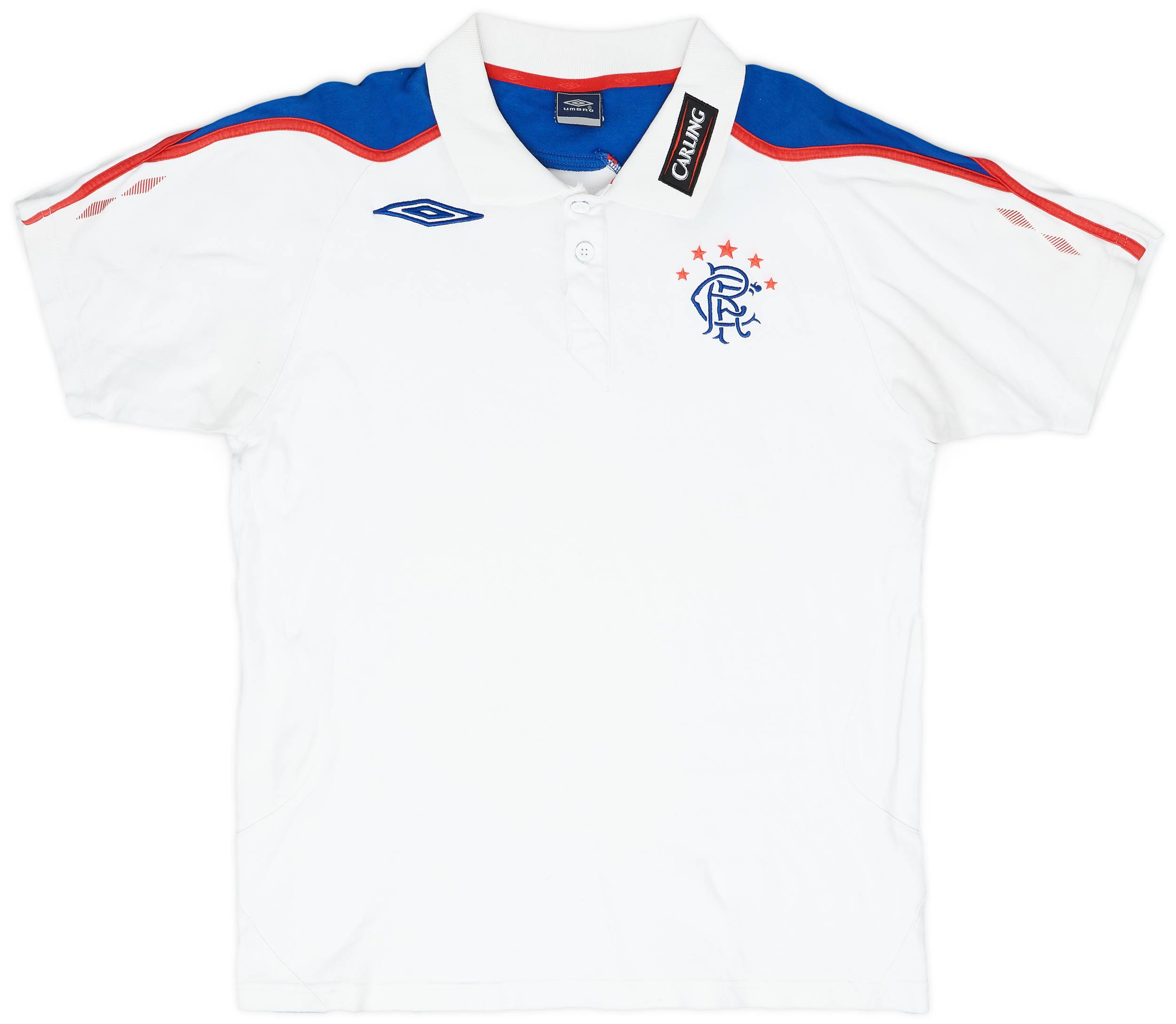 2006-07 Rangers Umbro Polo Shirt 9/10 (M)