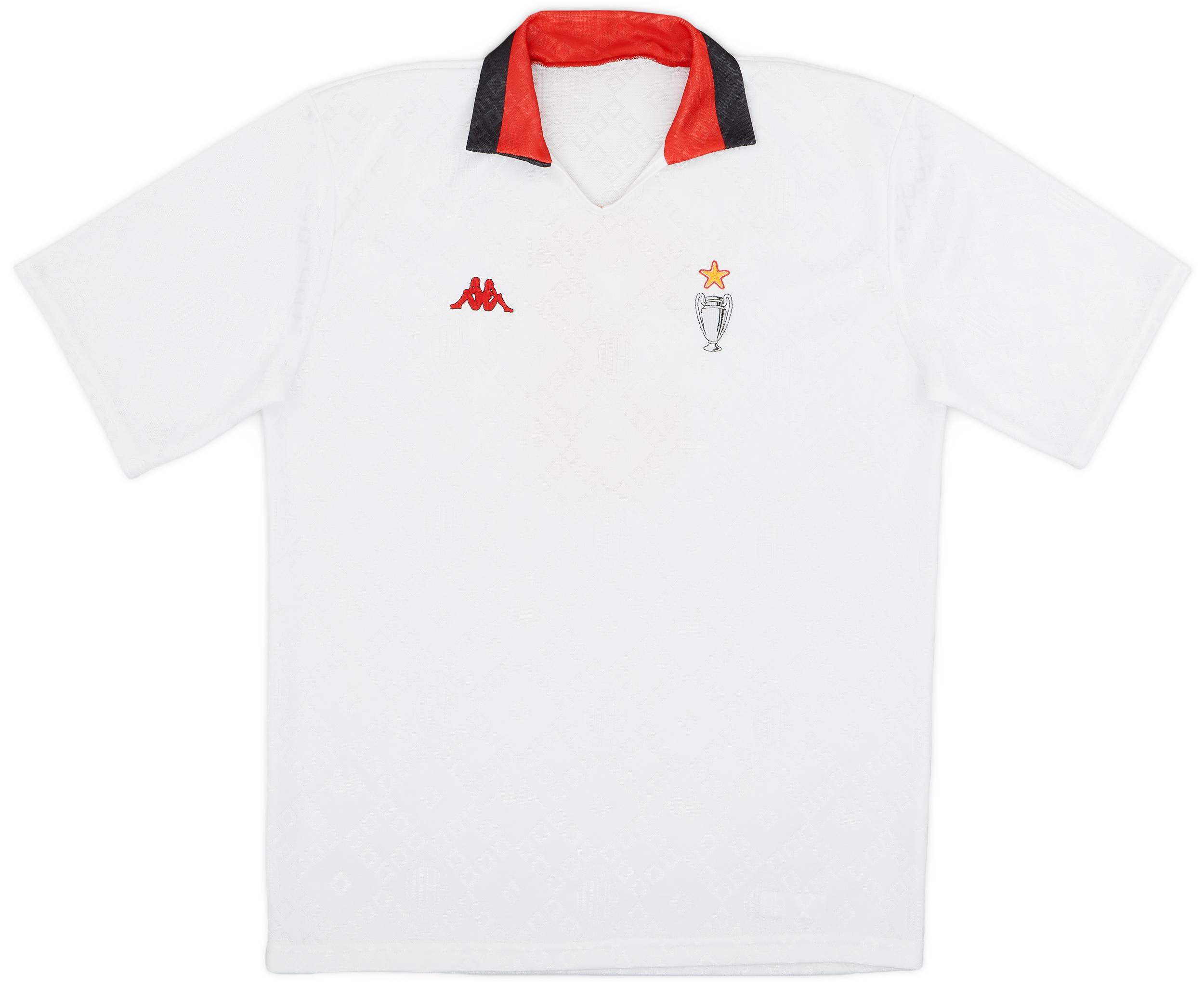1989-90 AC Milan European Away Shirt #3 - 7/10 - (L)