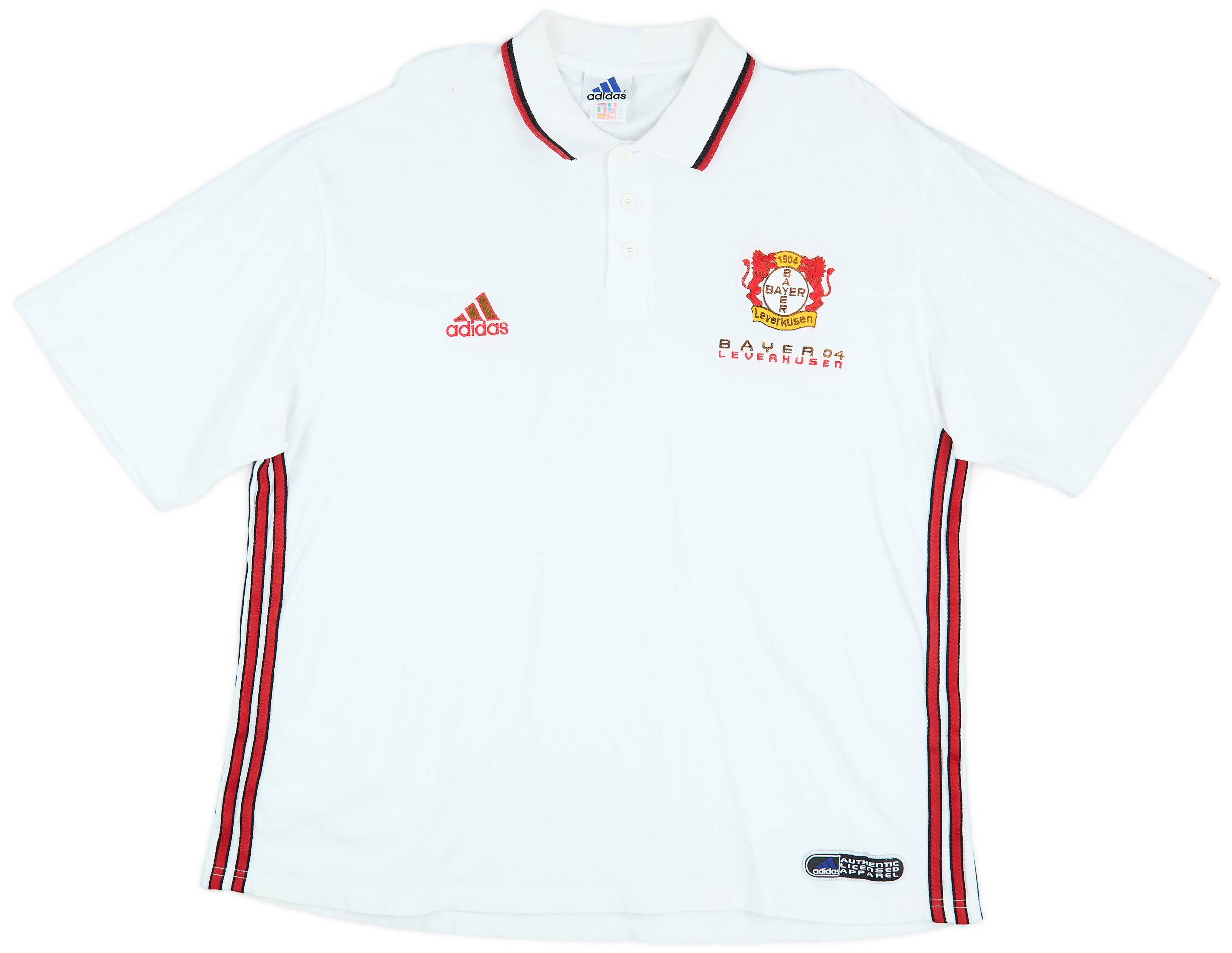 1999-00 Bayer Leverkusen adidas Polo Shirt - 6/10 - (XXL)