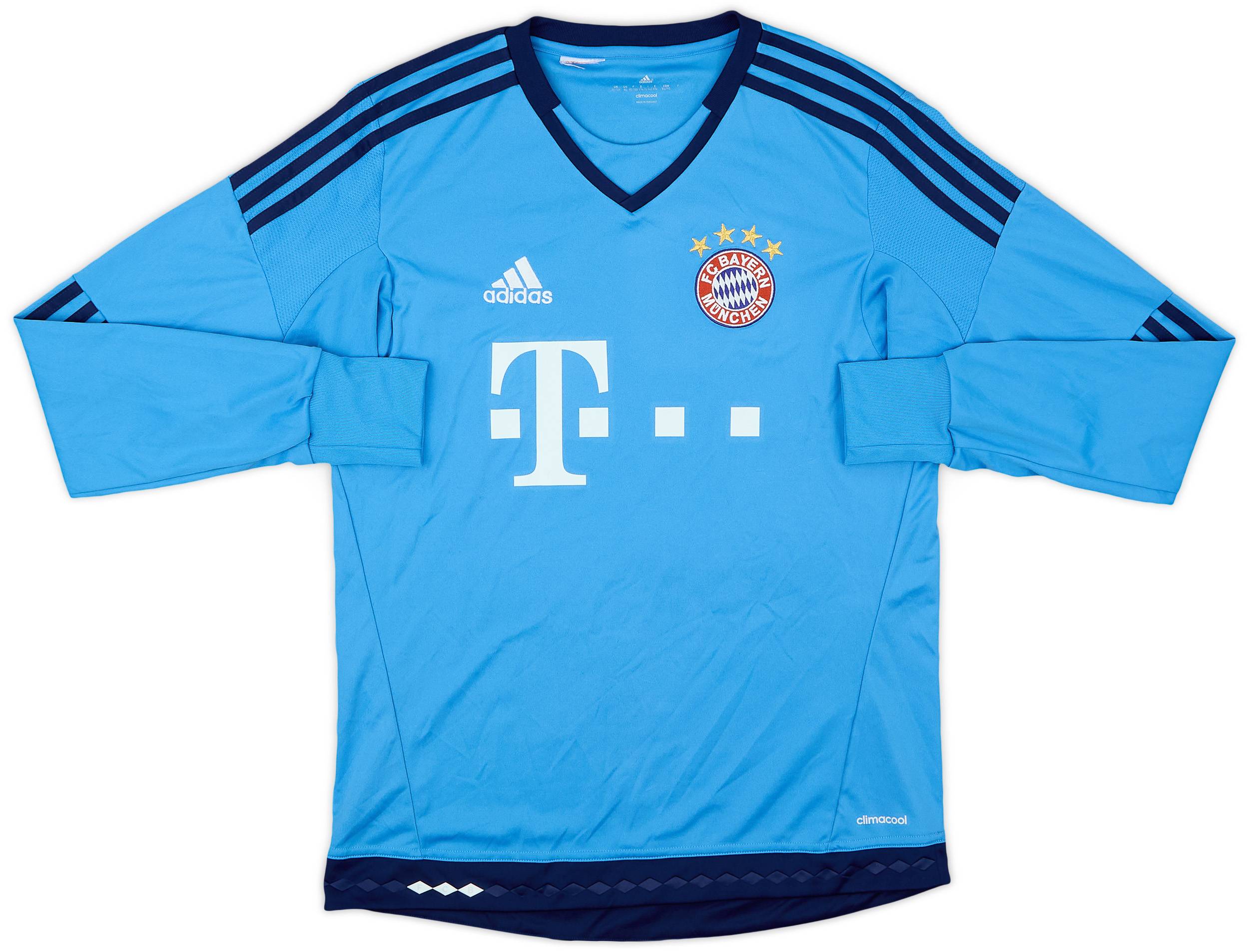 2015-16 Bayern Munich GK Shirt - 9/10 - (XL.Boys)