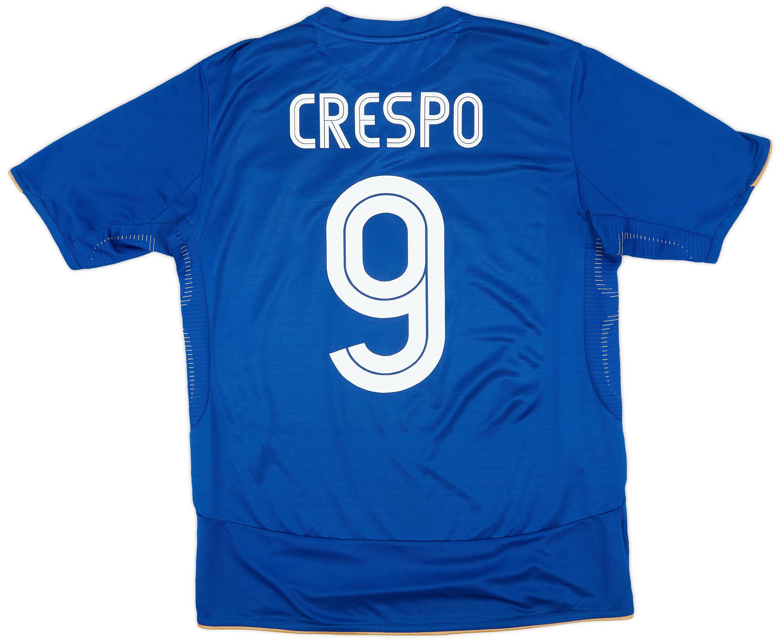 2005-06 Chelsea Centenary Home Shirt Crespo #9 - 6/10 - (L)