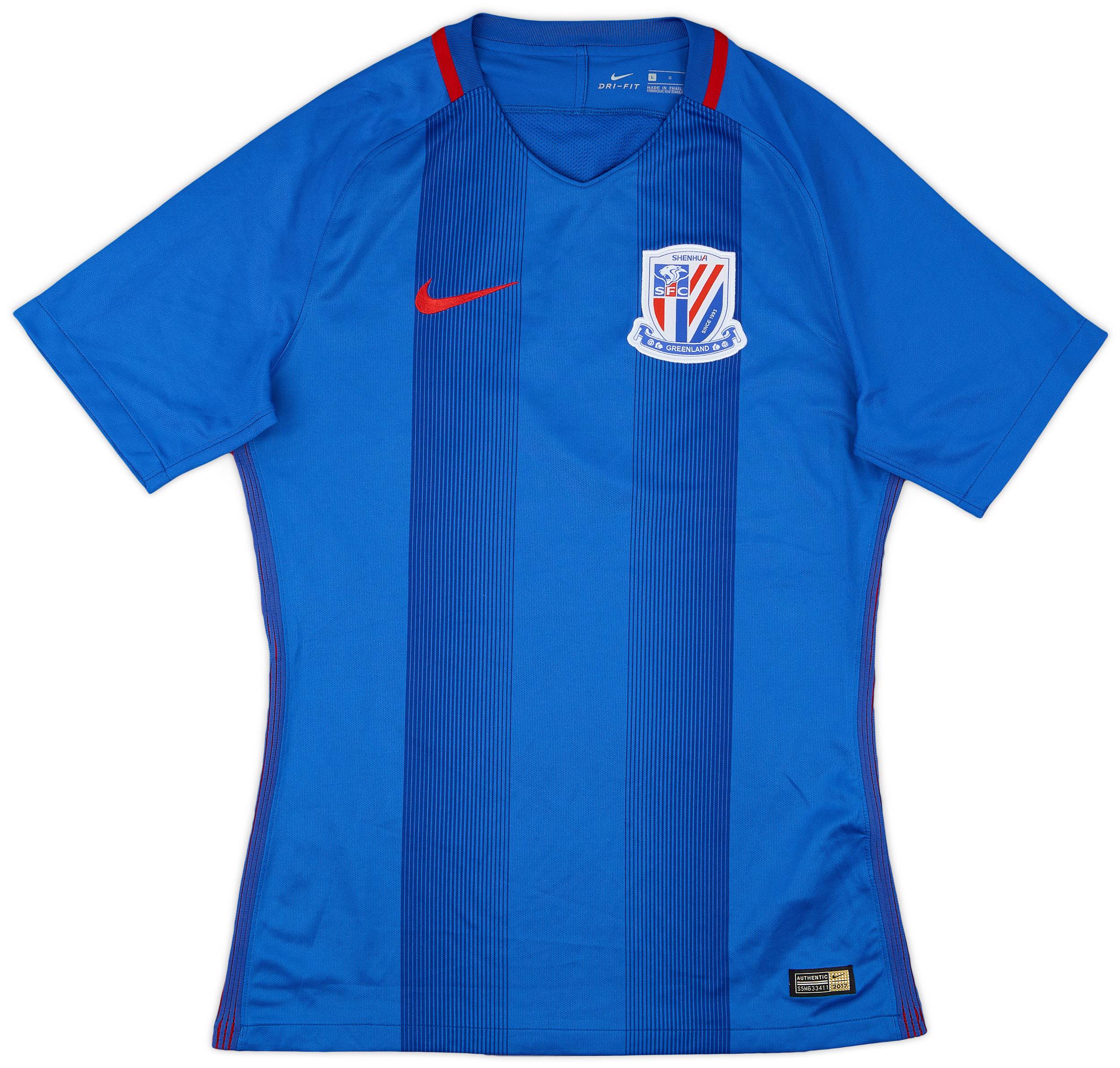 2017 Shanghai Shenhua Home Shirt - 7/10 - (Women's L)