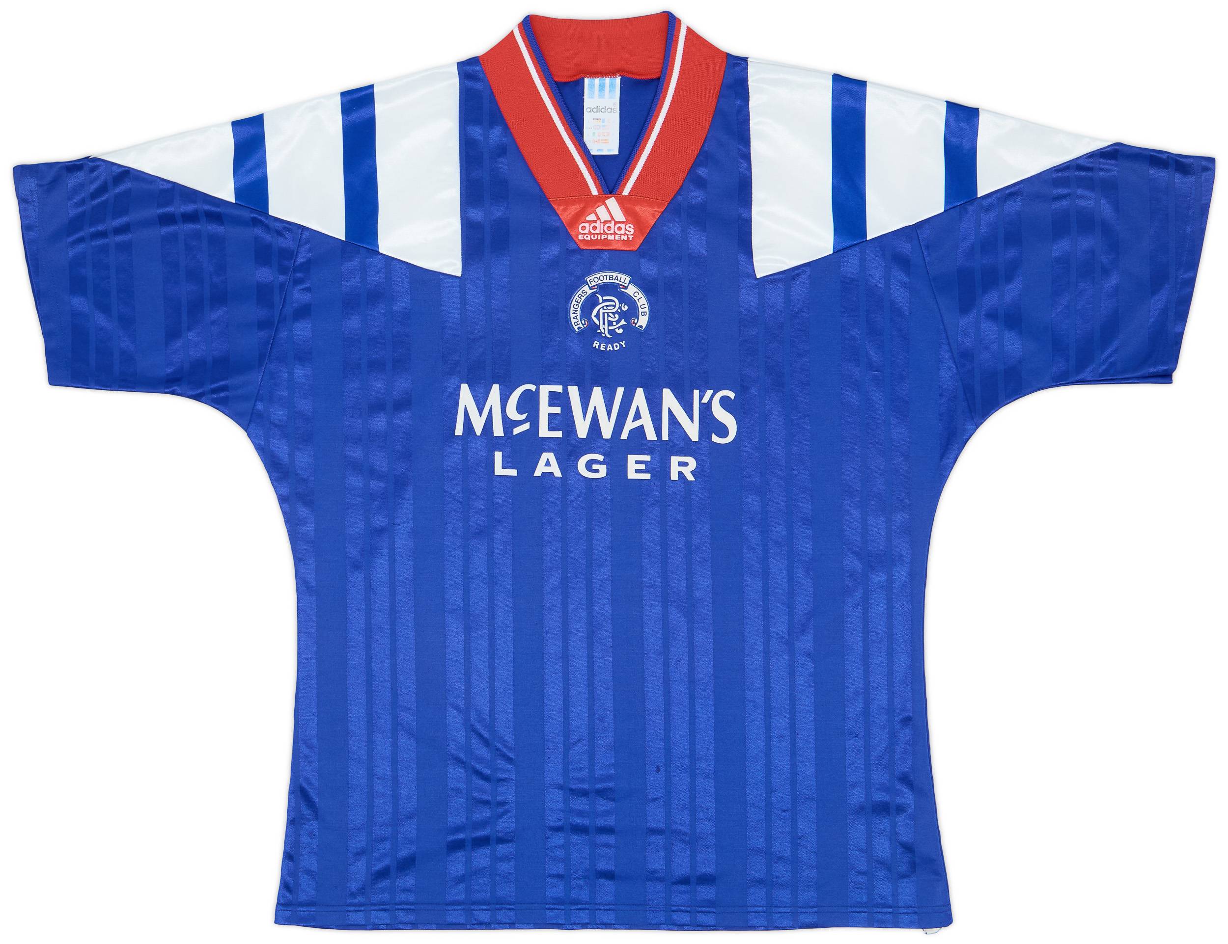 1992-94 Rangers Home Shirt - 9/10 - (L)