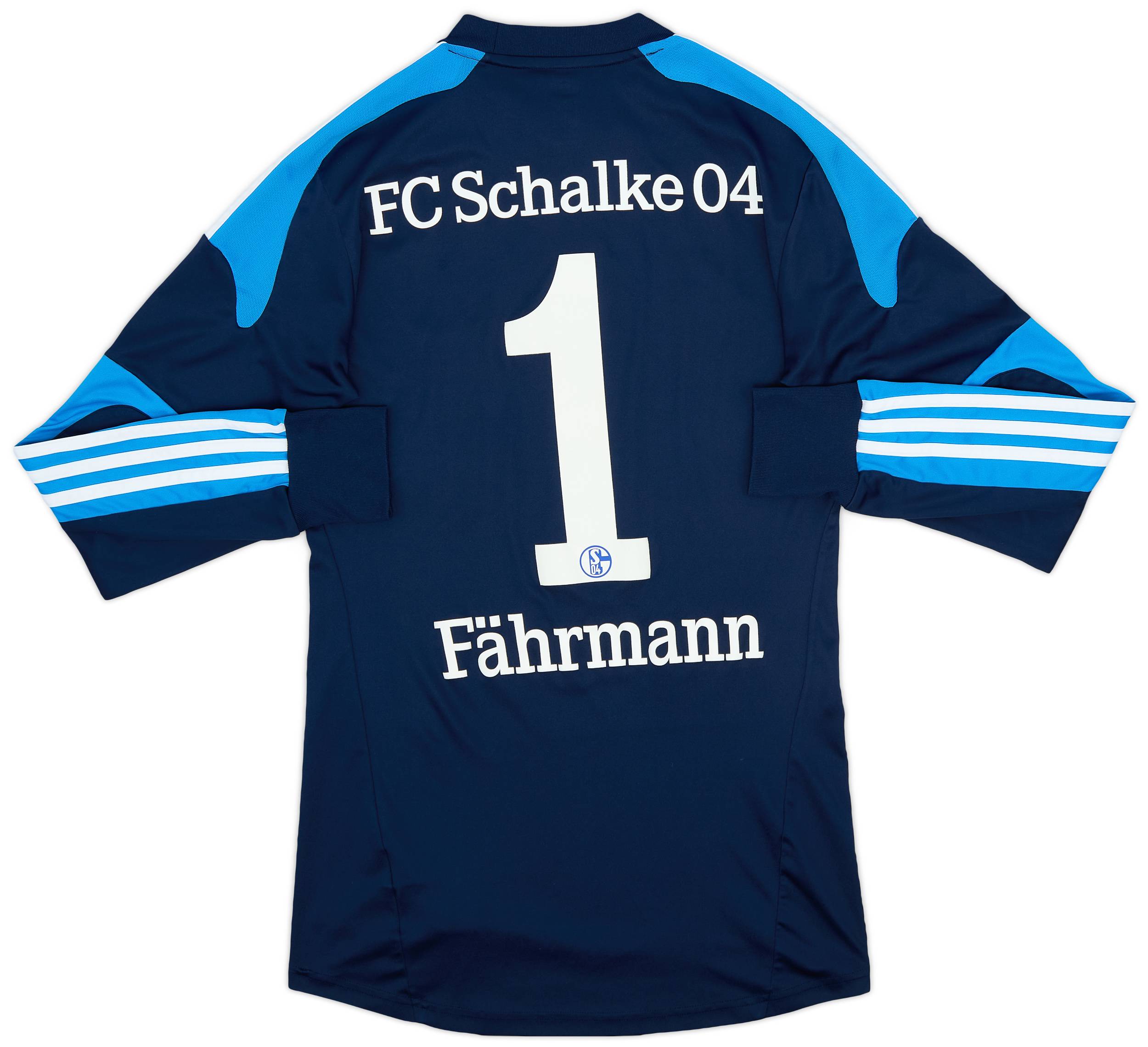 2013-14 Schalke GK Shirt Fahrmann #1 - 7/10 - (S)