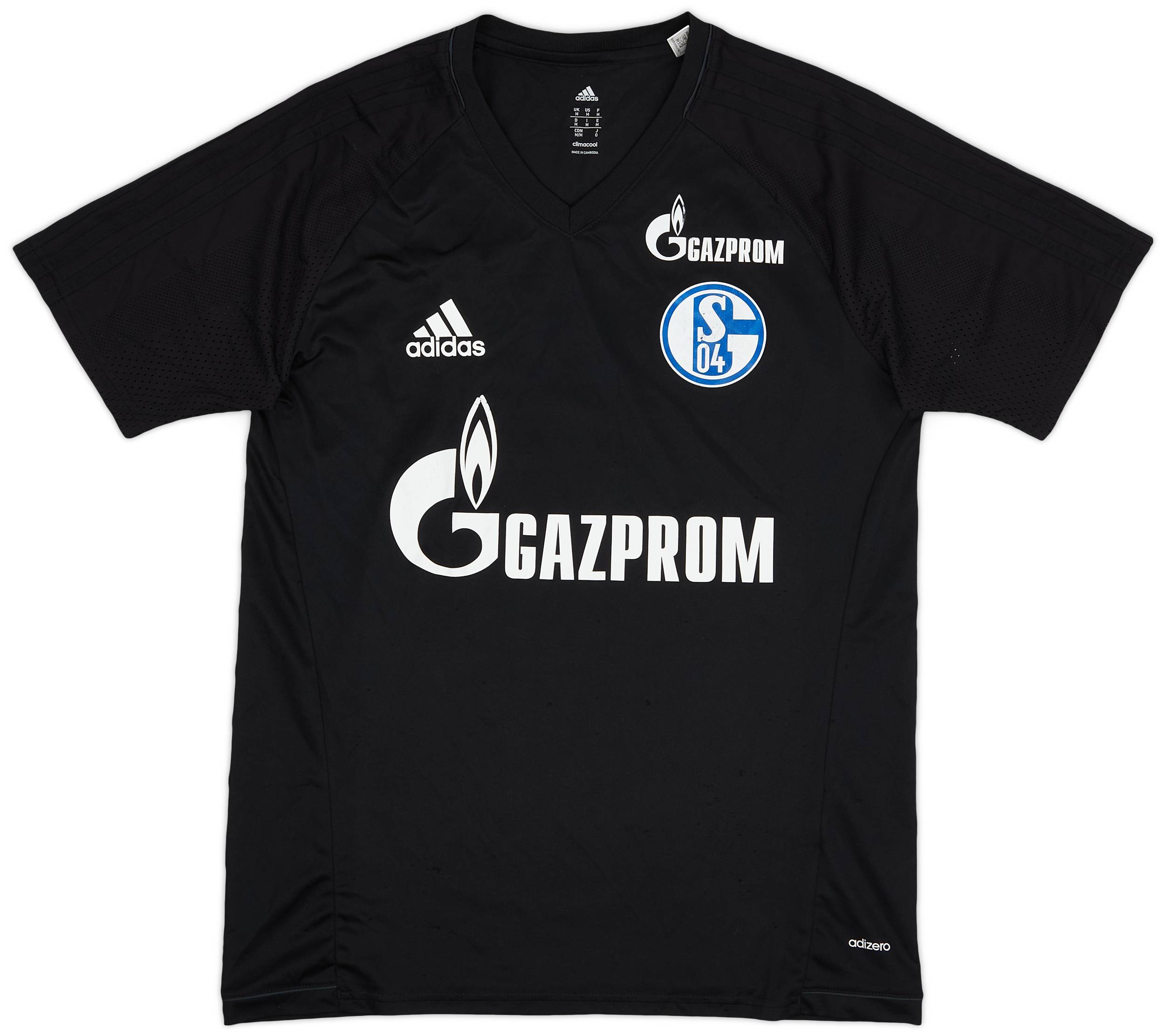 期間限定特別価格 Shirt Training adidas Schalke 2017-18 - (M) - 5/10 ウェア