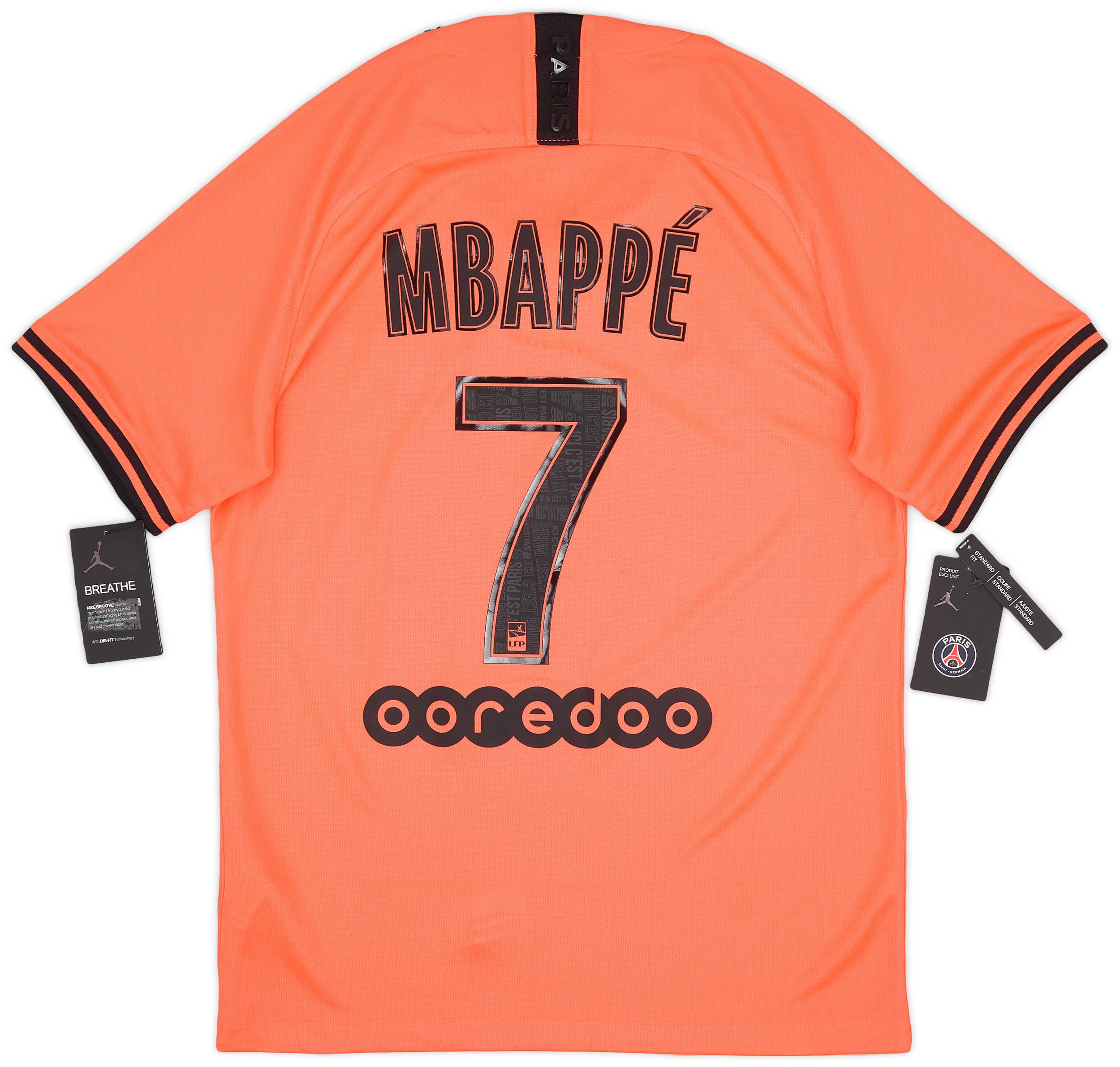 2019 20 Paris Saint Germain Away Shirt Mbappe 7 M