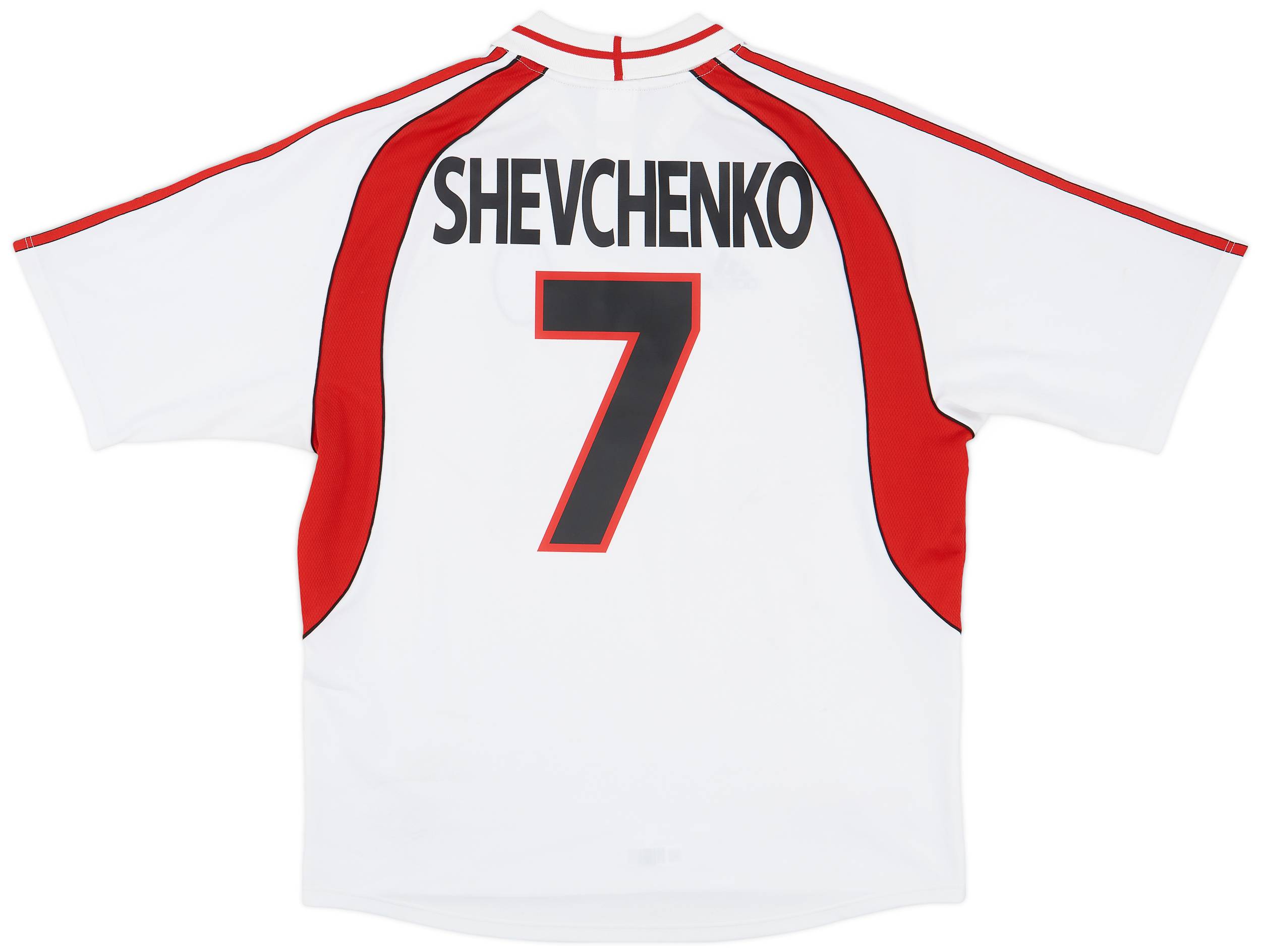 2000-02 AC Milan Away Shirt Shevchenko #7 - 8/10 - (XL)