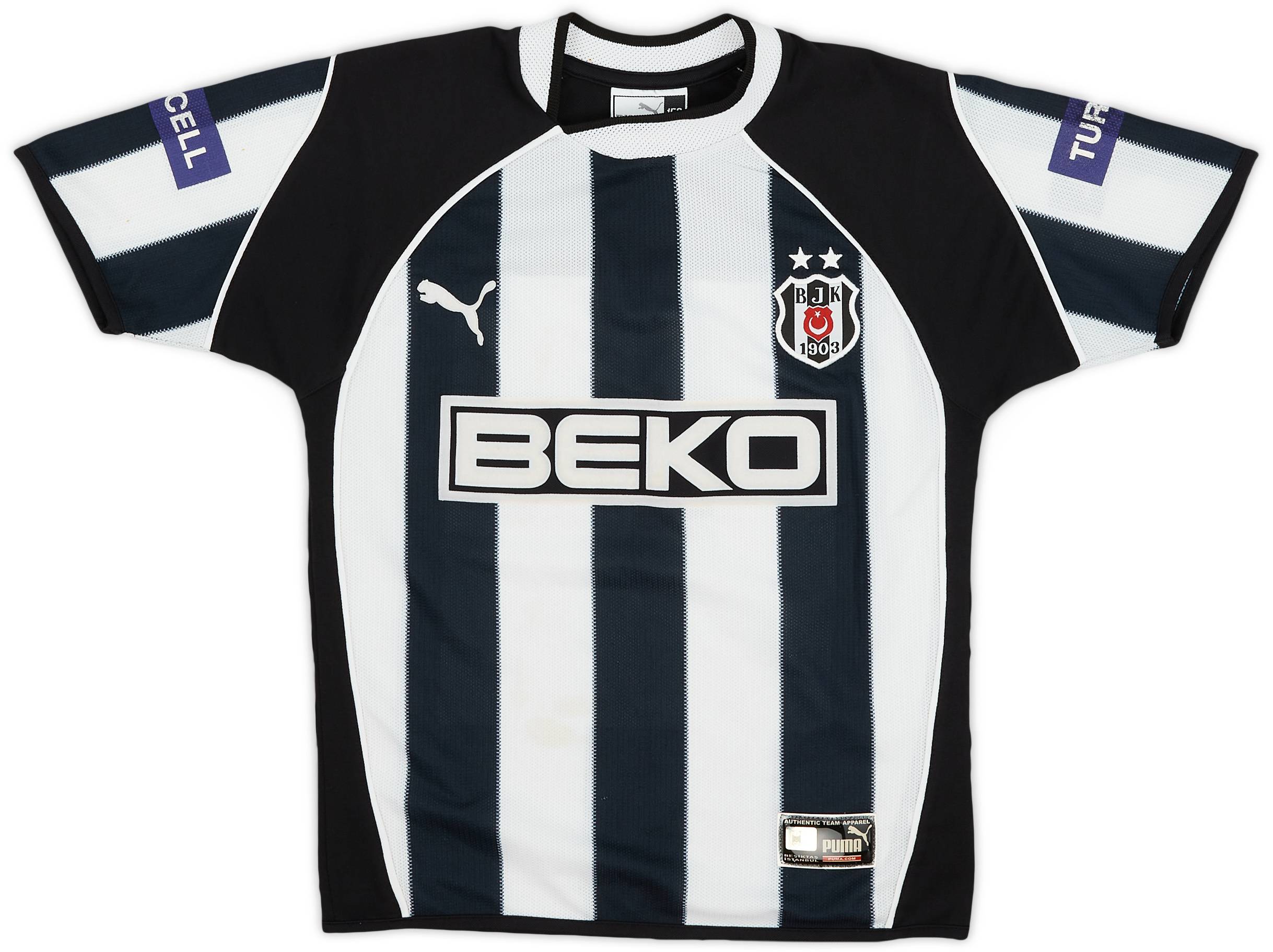 2003-04 Besiktas Away Shirt - 8/10 - (M.Boys)