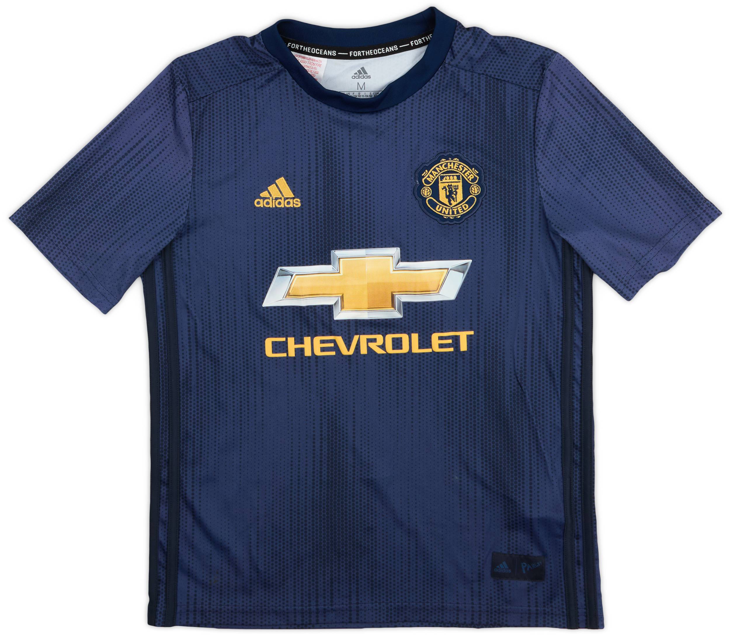 2018-19 Manchester United Third Shirt - 9/10 - (M.Boys)