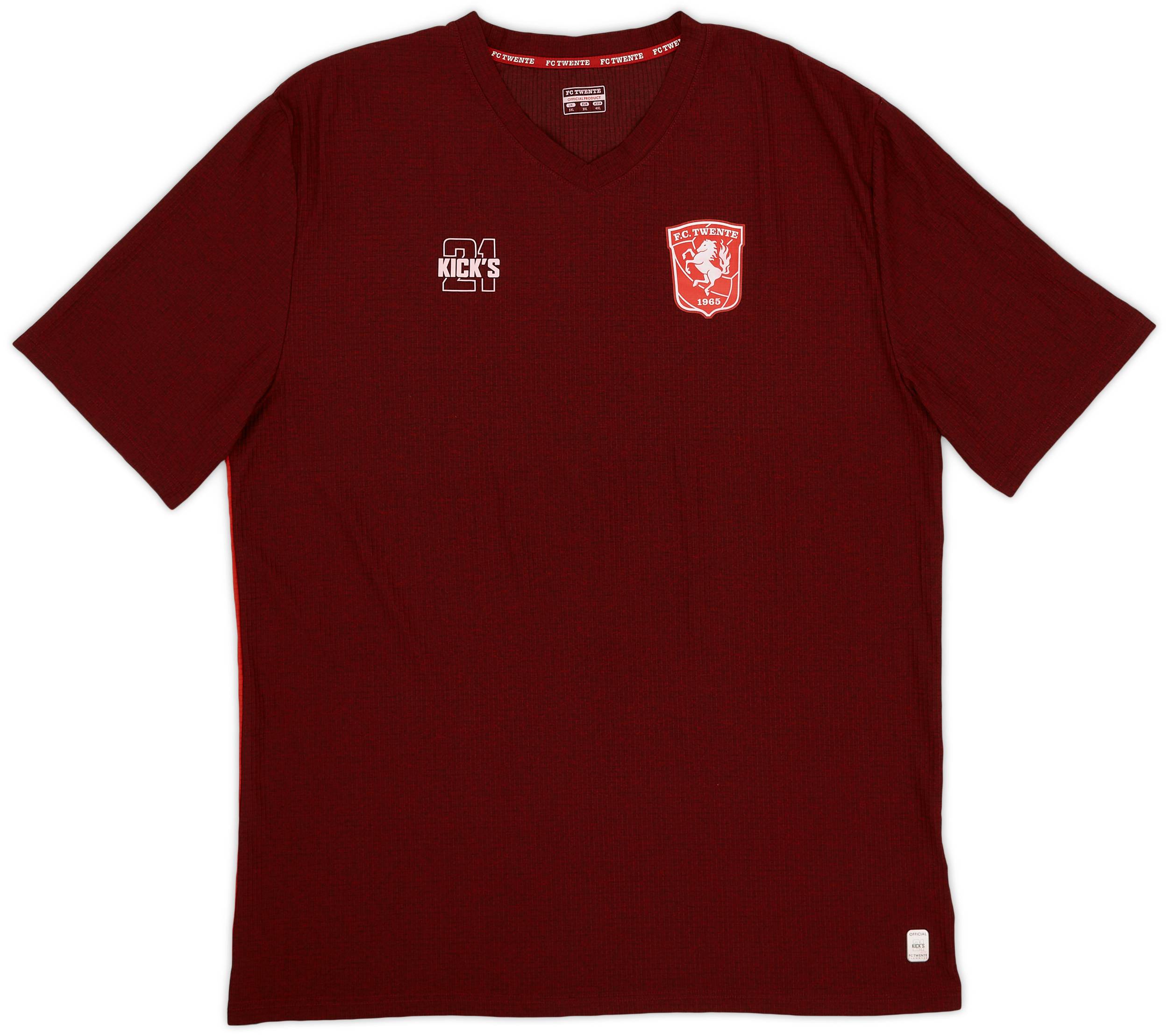 2019-20 FC Twente Kick's 21 Training Shirt - 8/10 - (3XL)